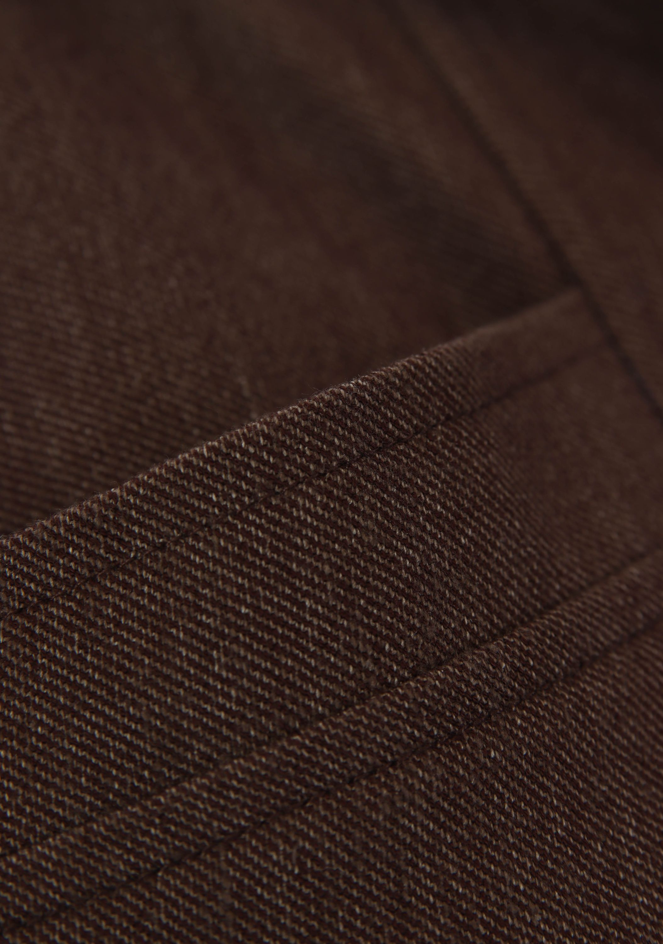 ANNA VAN TOOR - JEANS - Bruin