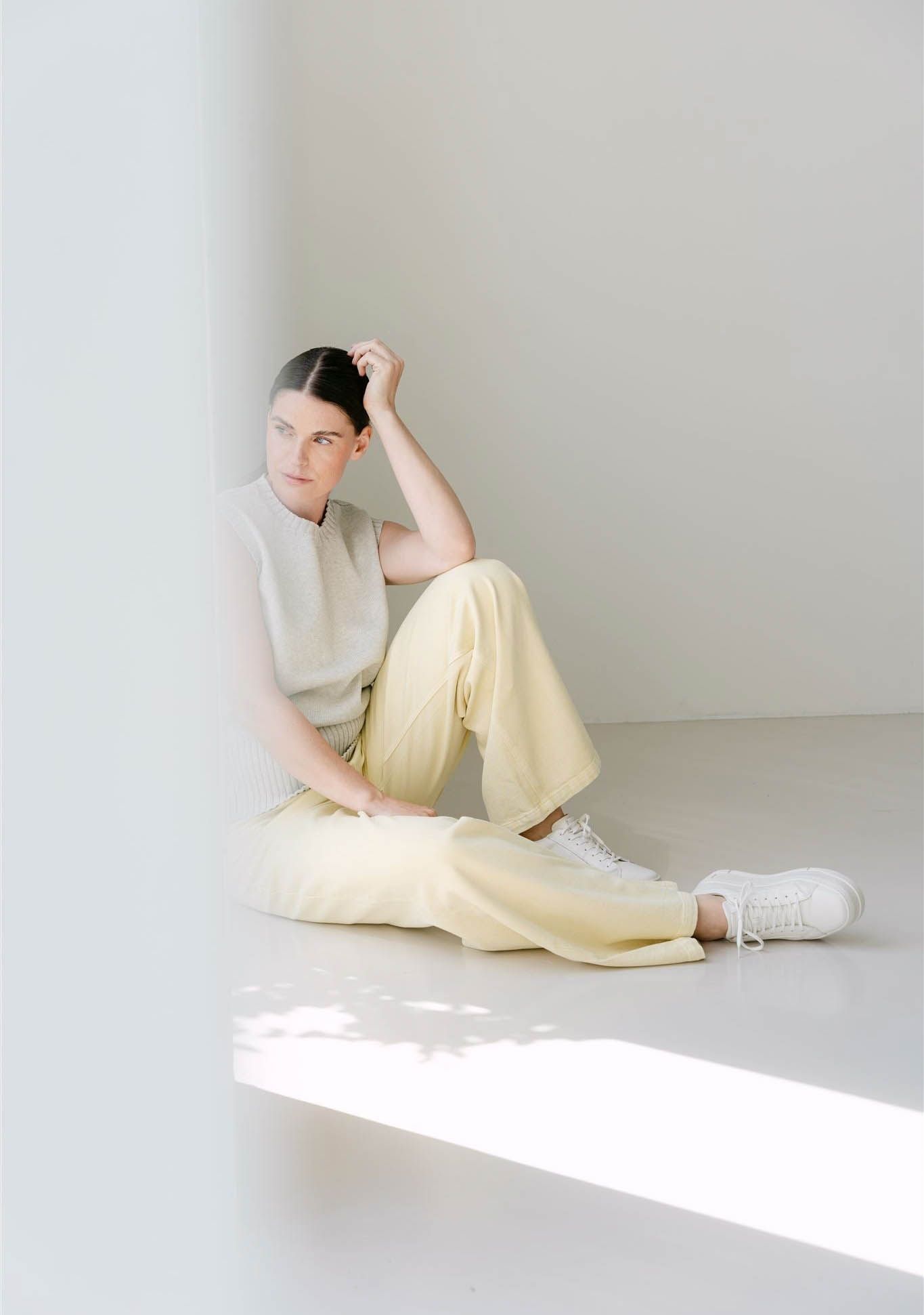 AIMEE THE LABEL - JEANS - Geel