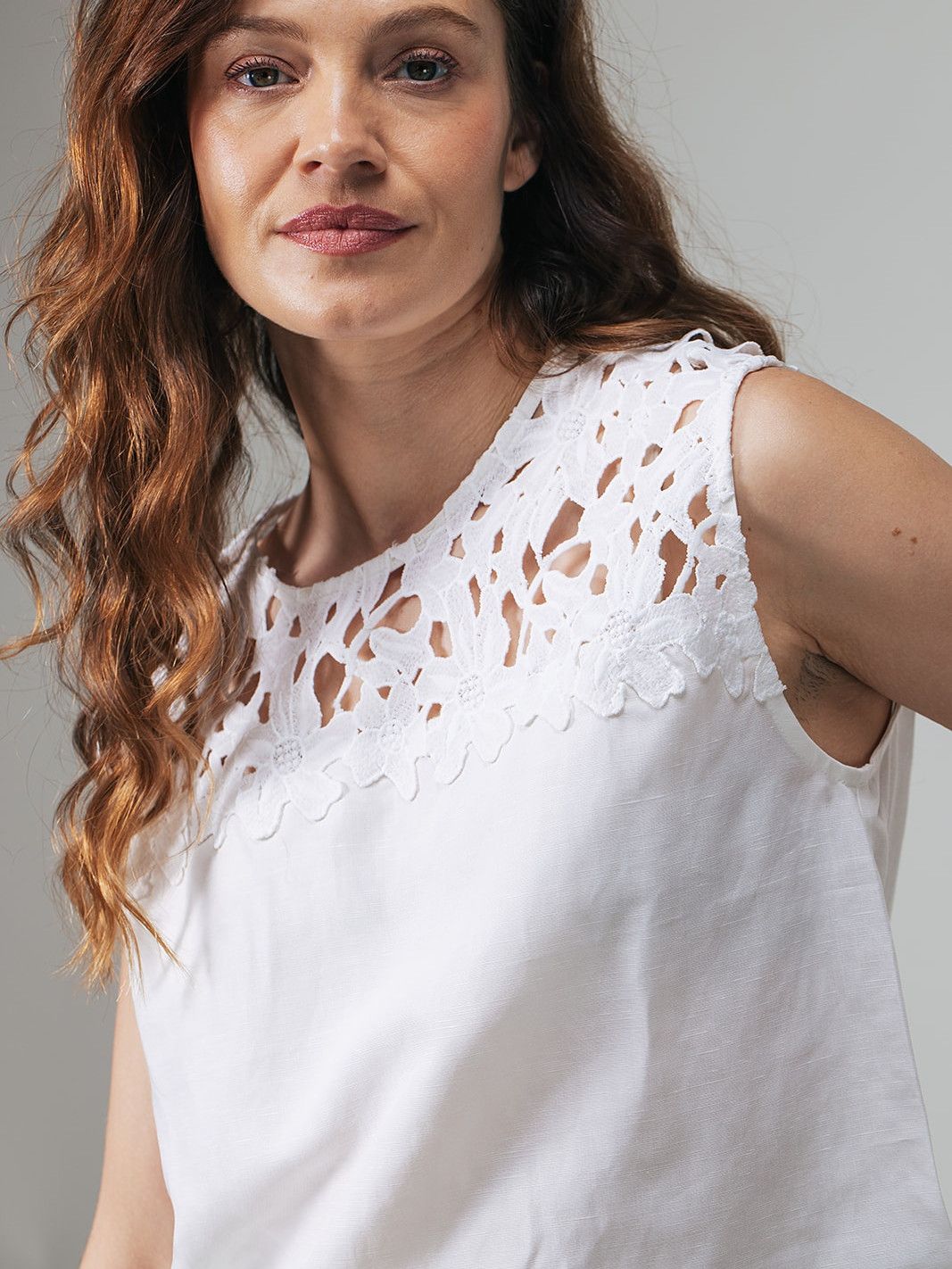 LABEL DOT - BLOUSE - Wit