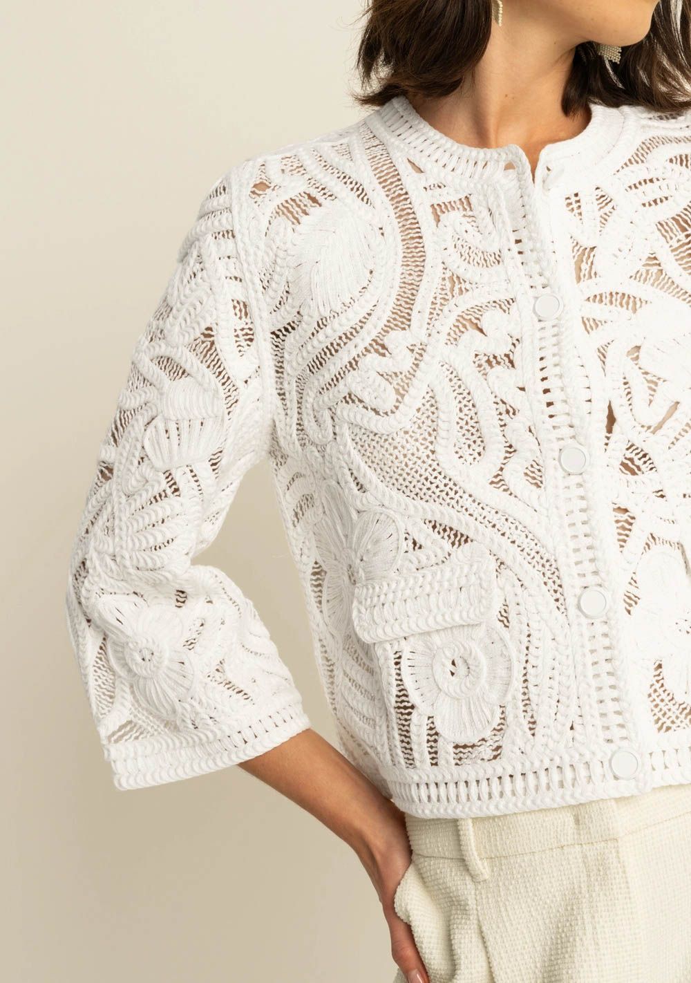 EXPRESSO - VEST - Off white