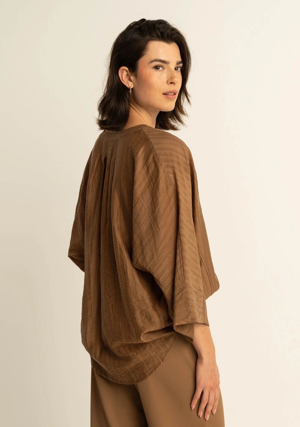 EXPRESSO - BLOUSE - Bruin