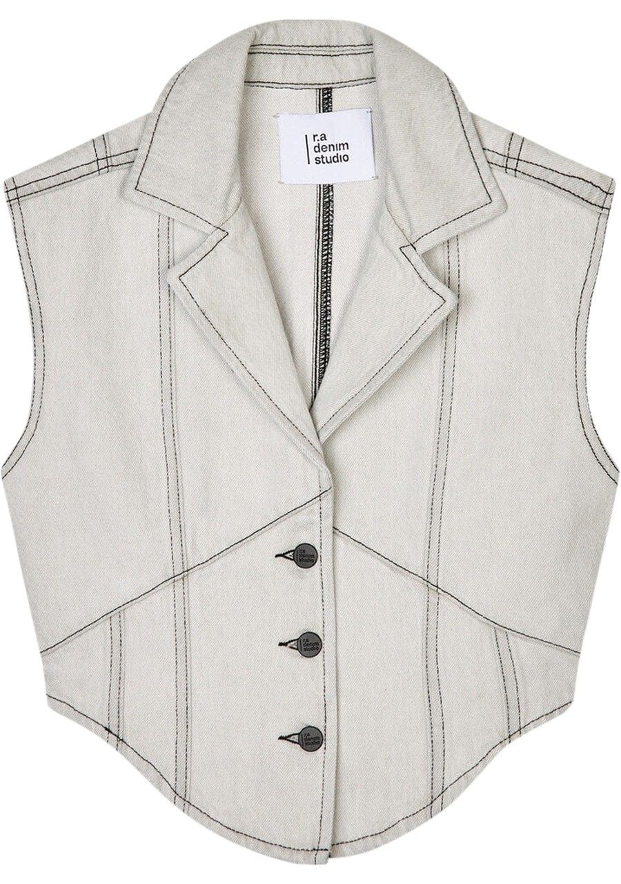 RA DENIM STUDIO GILET