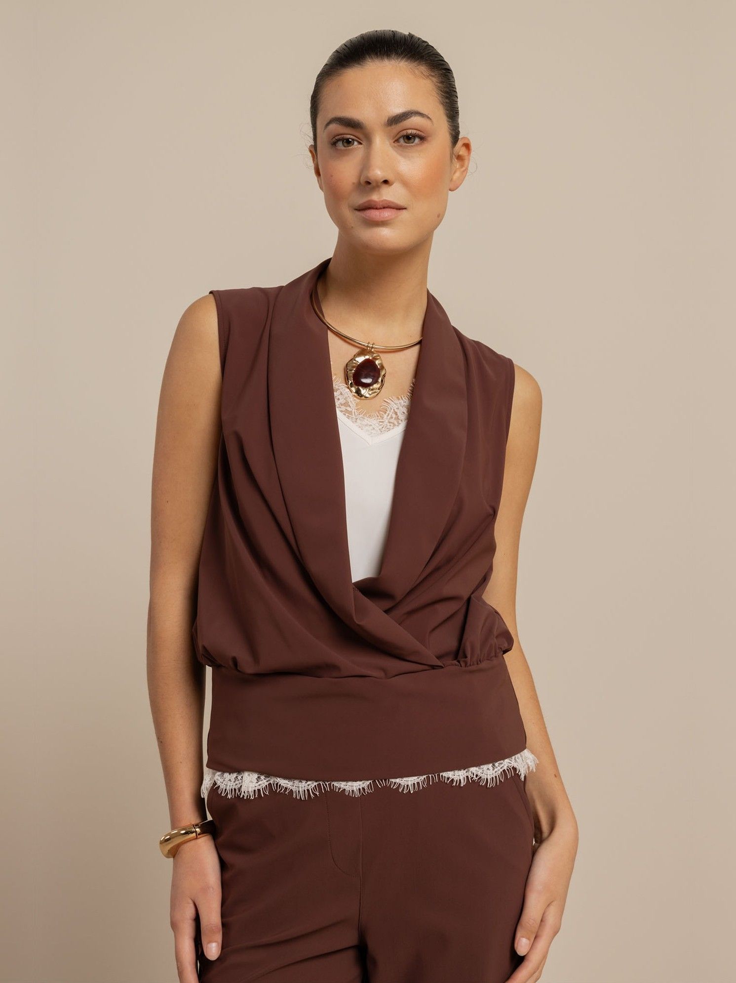 STUDIO ANNELOES - SHIRT - Bruin