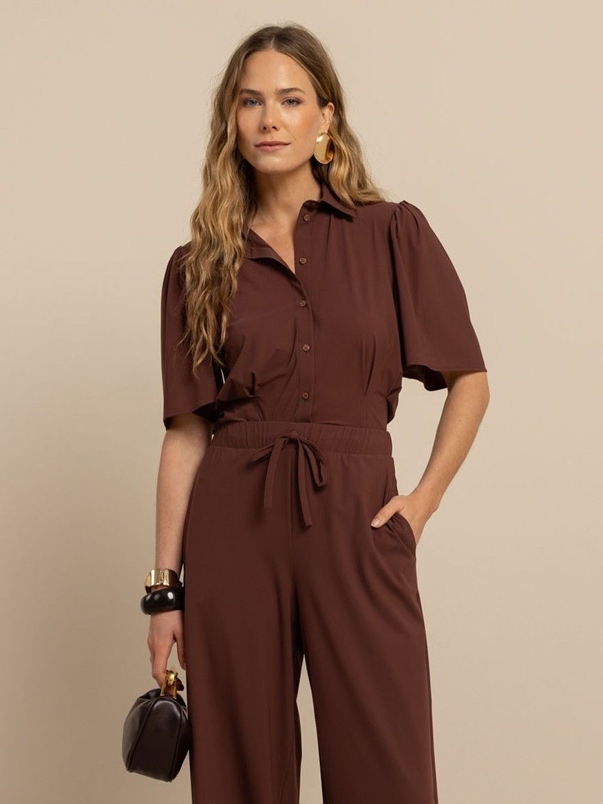 STUDIO ANNELOES - BLOUSE - Bruin