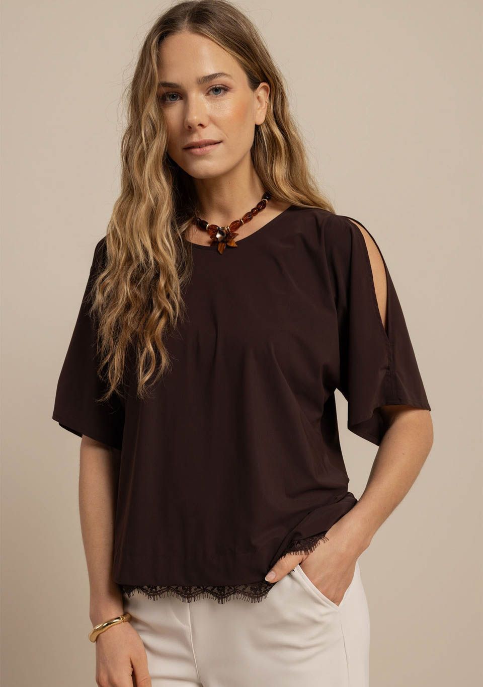 STUDIO ANNELOES - SHIRT - Bruin