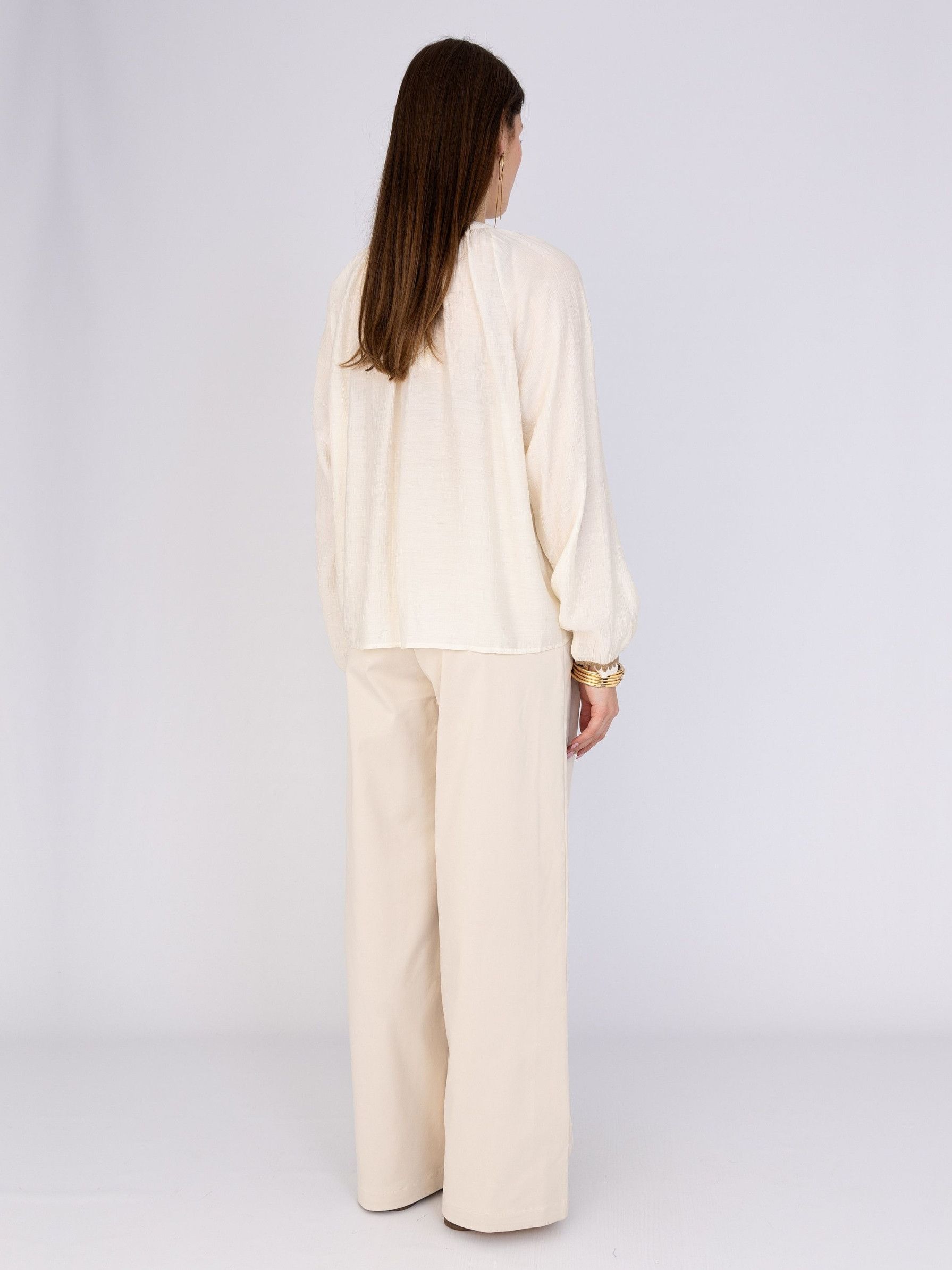 ANNA VAN TOOR - BROEK - Beige