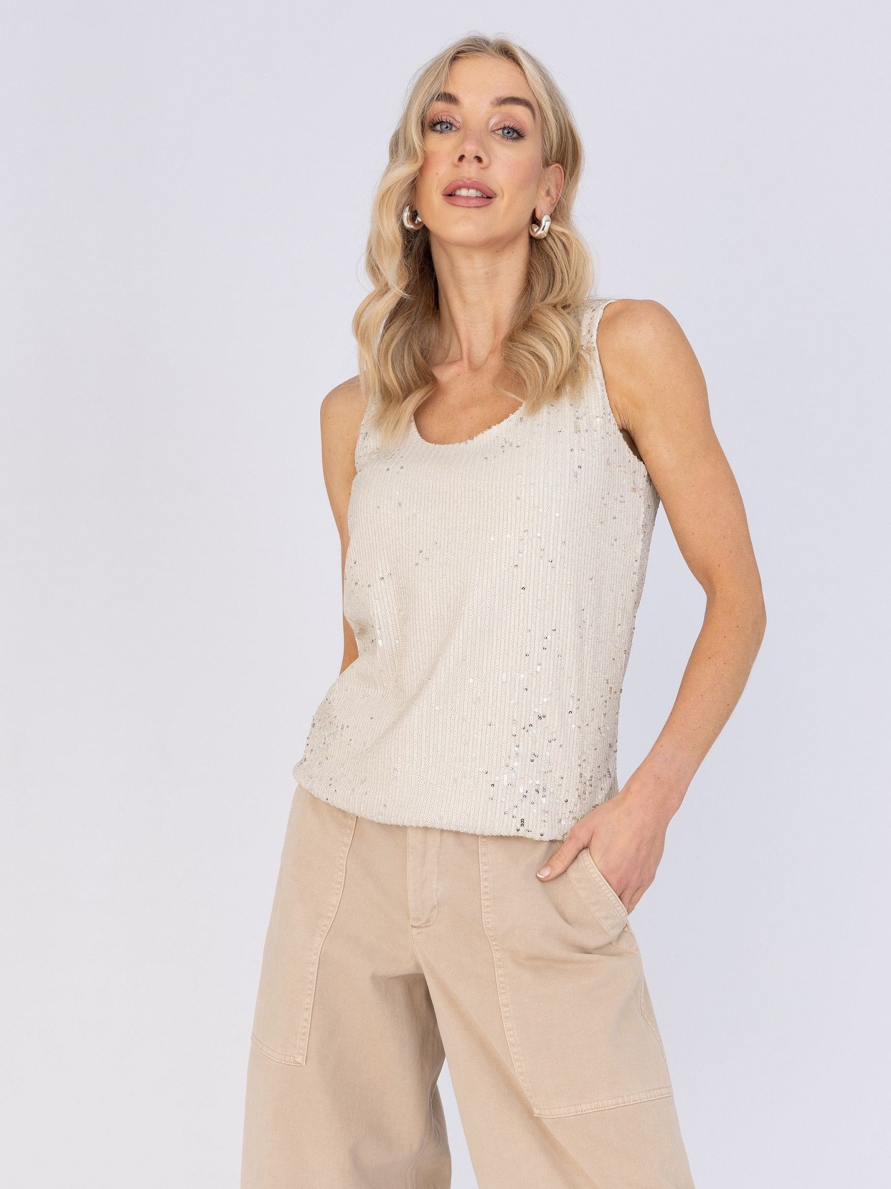 ANNA VAN TOOR - SHIRT - Beige
