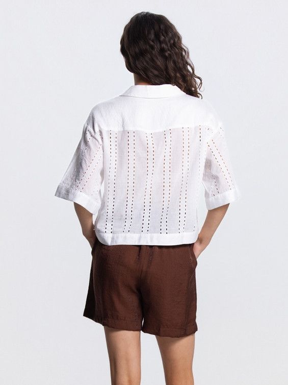 JANSEN AMSTERDAM - BLOUSE - Off white