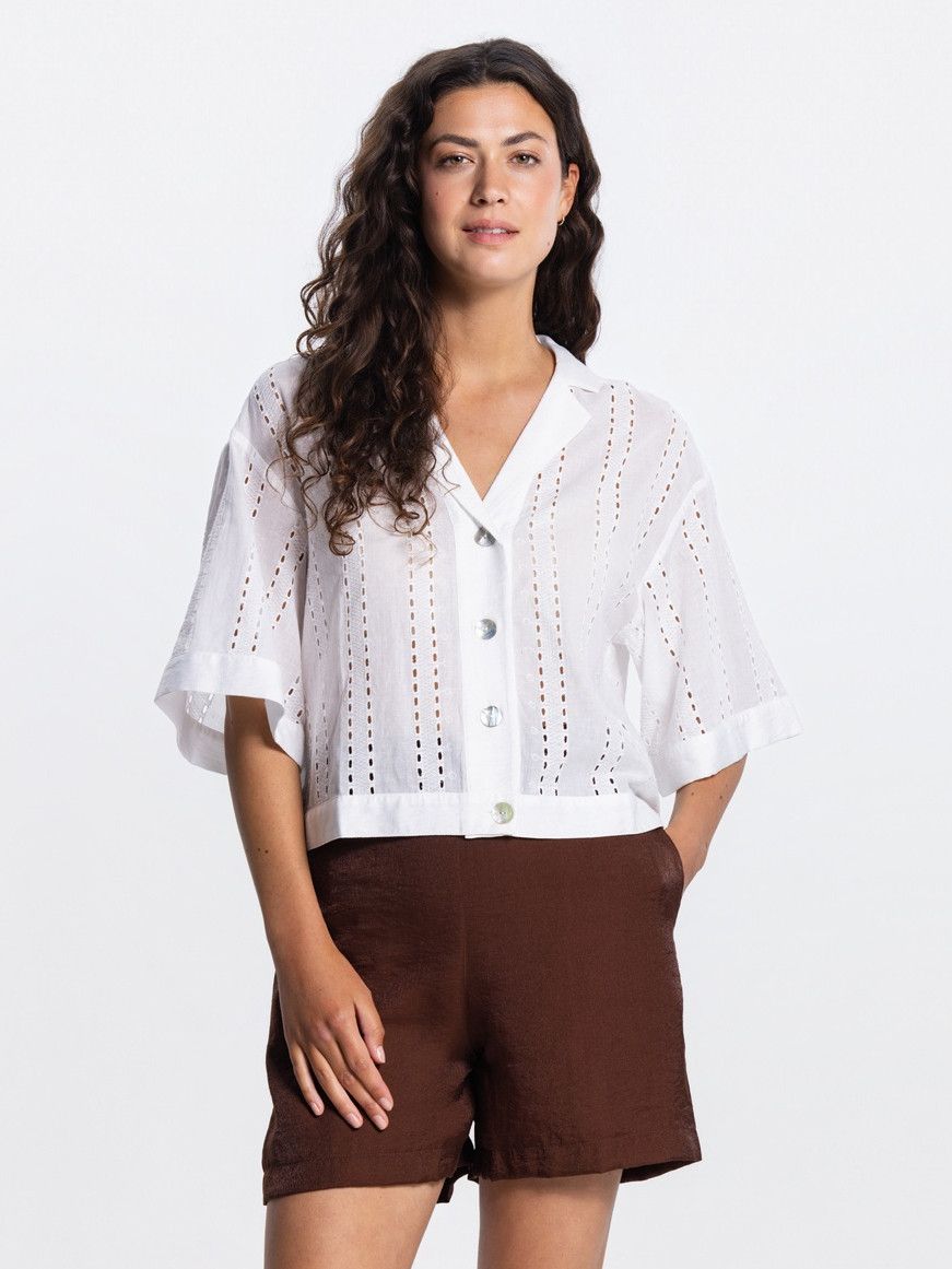 JANSEN AMSTERDAM - BLOUSE - Off white