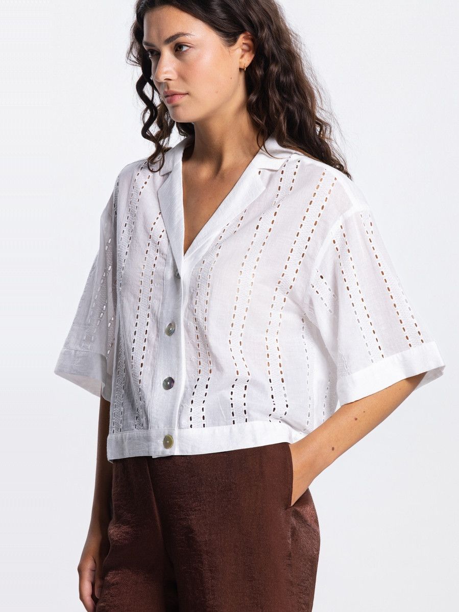 JANSEN AMSTERDAM - BLOUSE - Off white