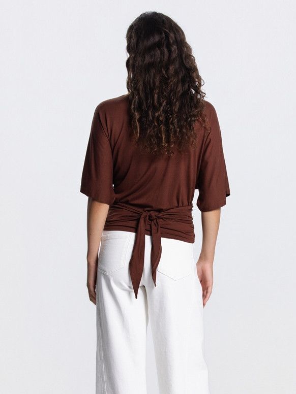 JANSEN AMSTERDAM - SHIRT - Bruin