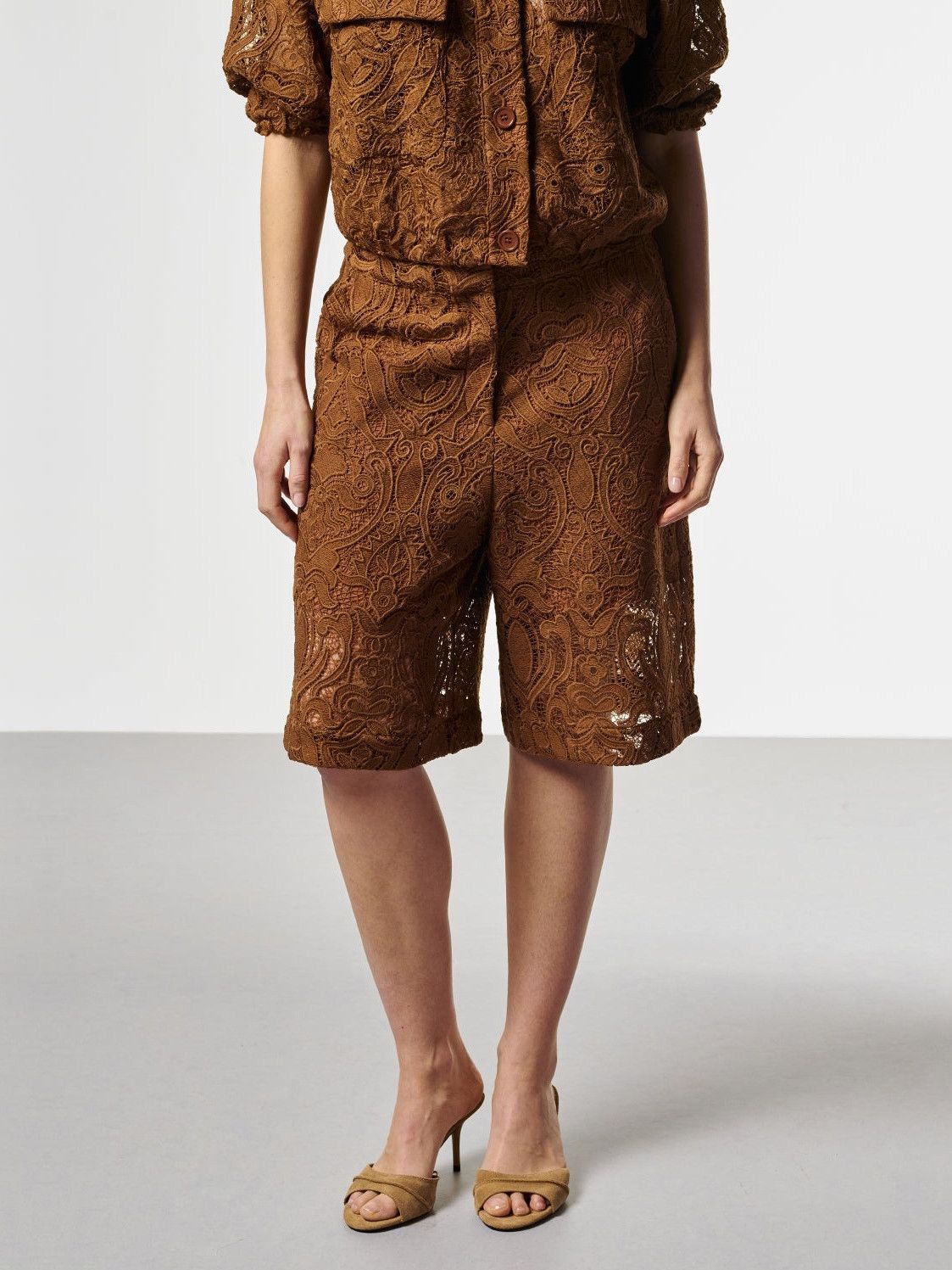 AAIKO - BROEK - Bruin