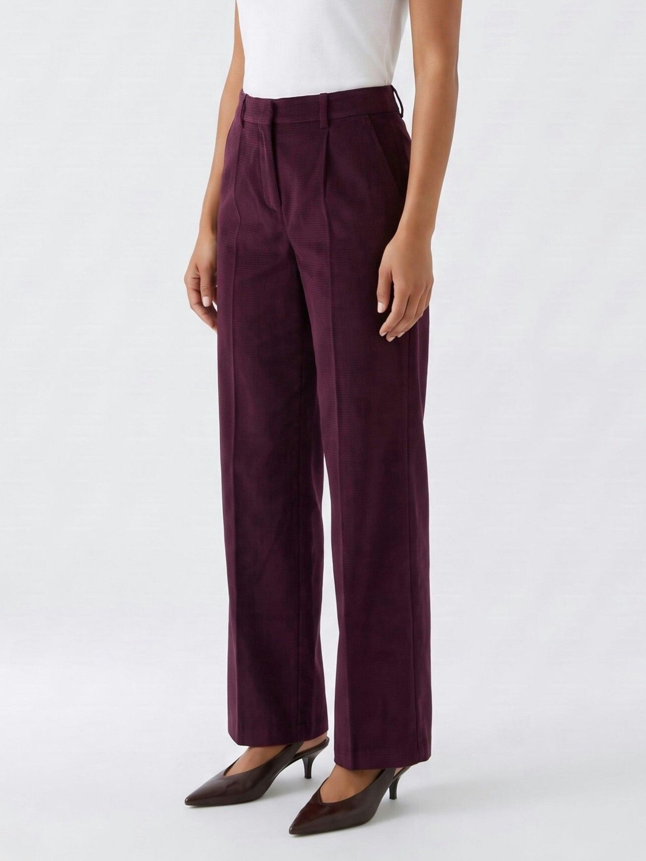 OUI - BROEK - Rood