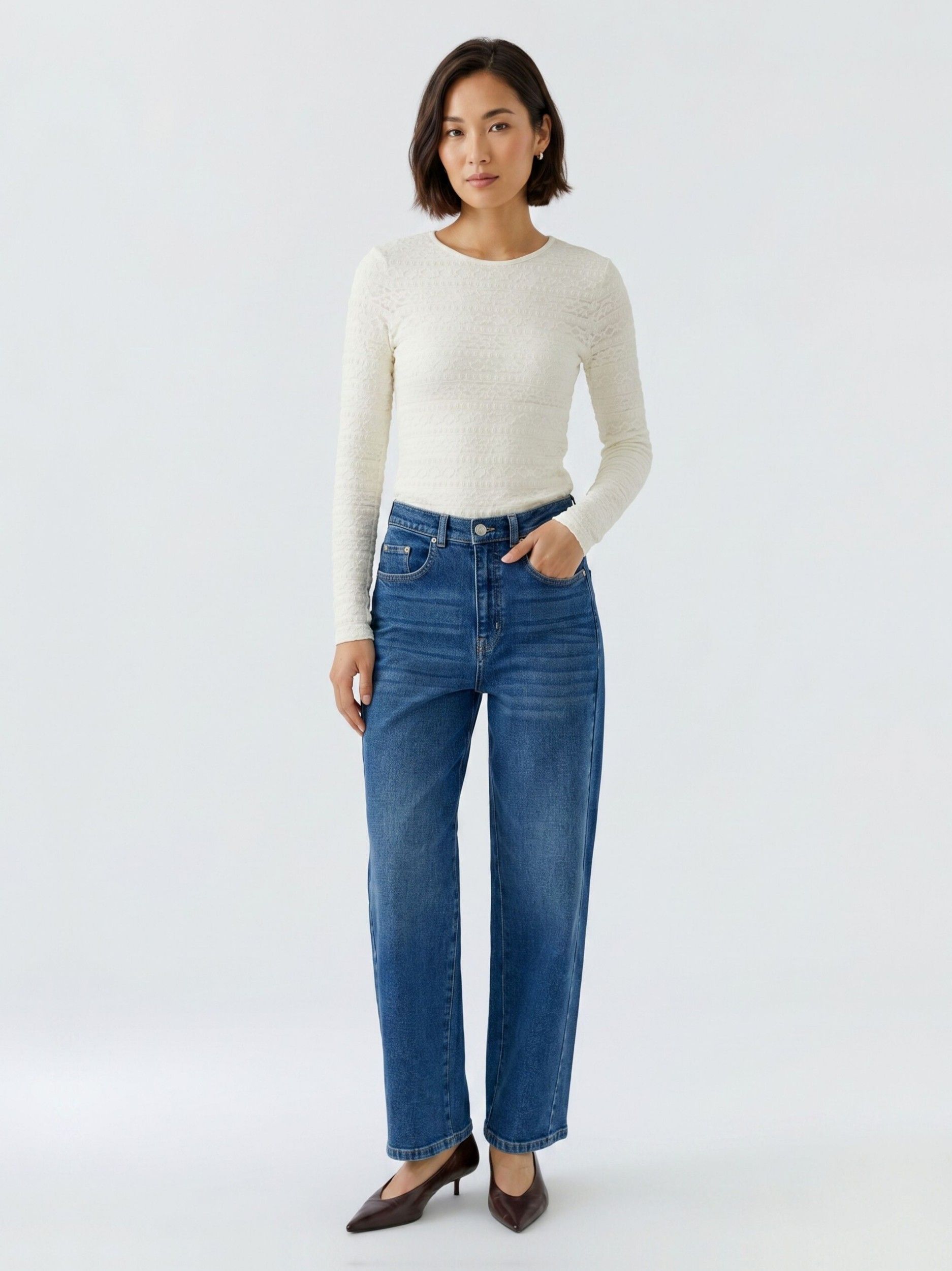 OUI - SHIRT - Wit