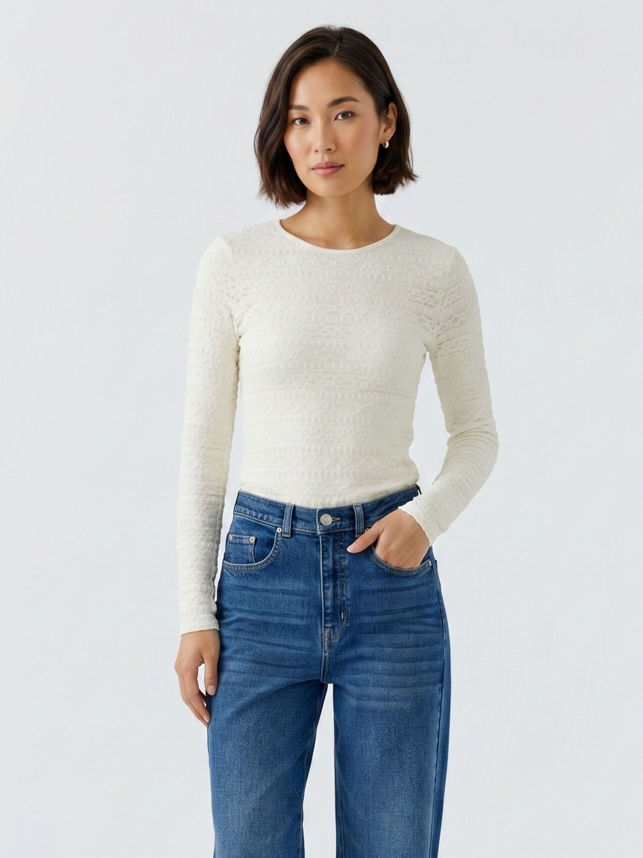 OUI - SHIRT - Wit