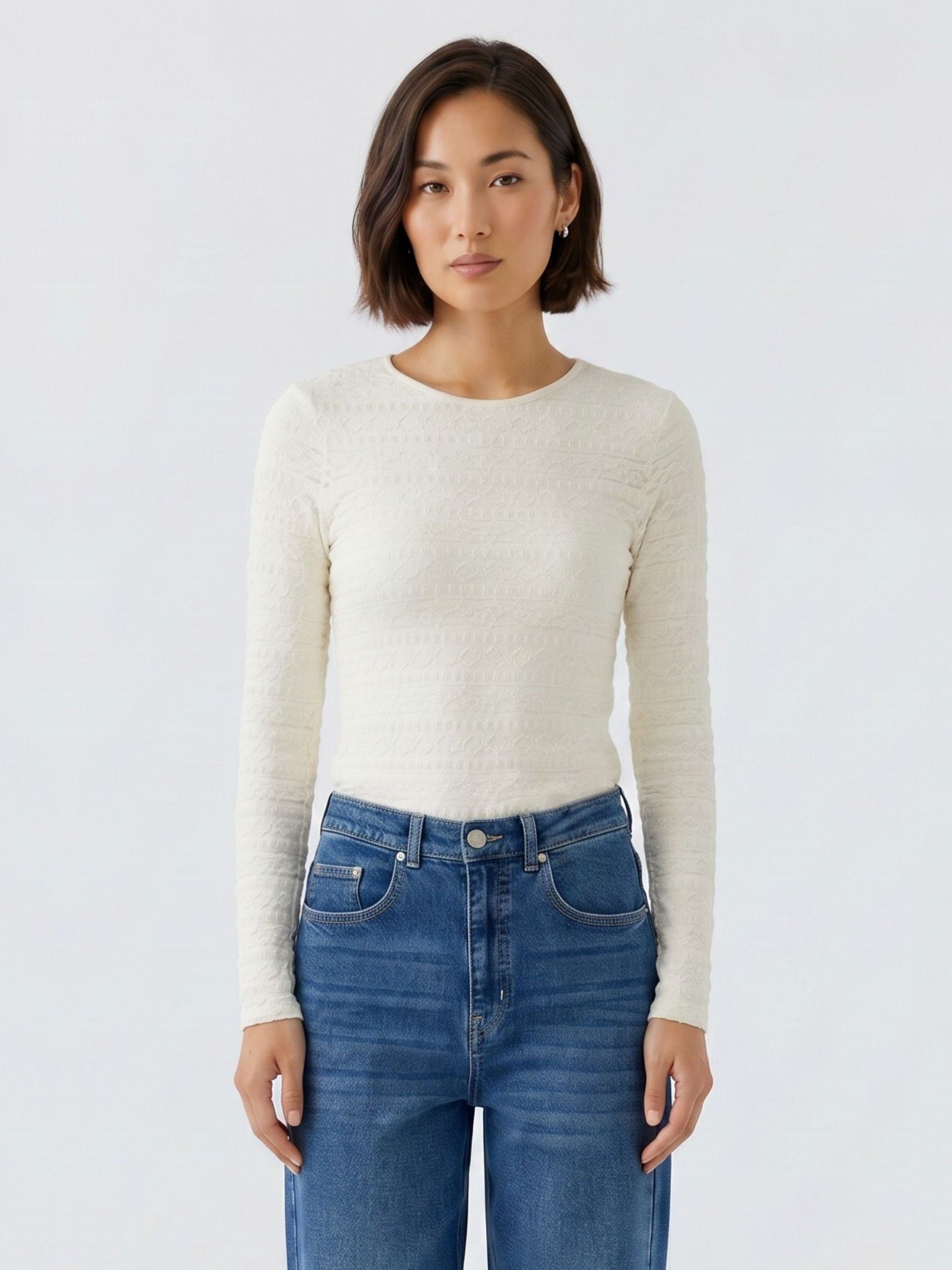 OUI - SHIRT - Wit
