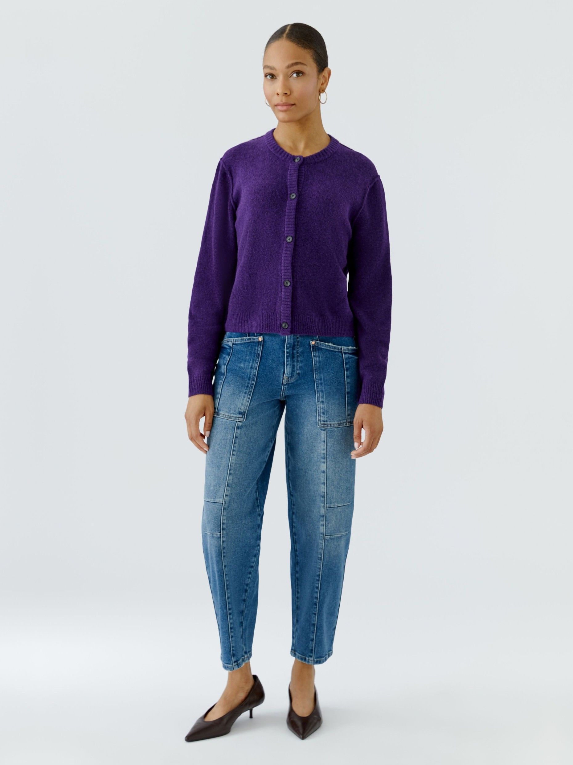 OUI - VEST - Paars