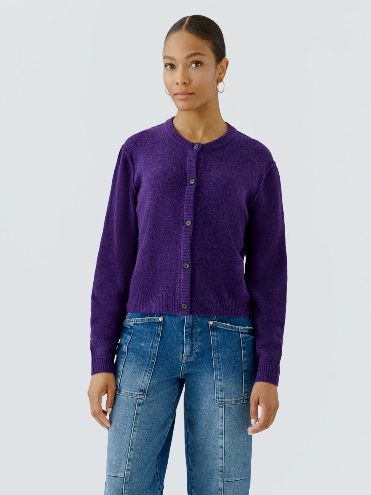 OUI - VEST - Paars