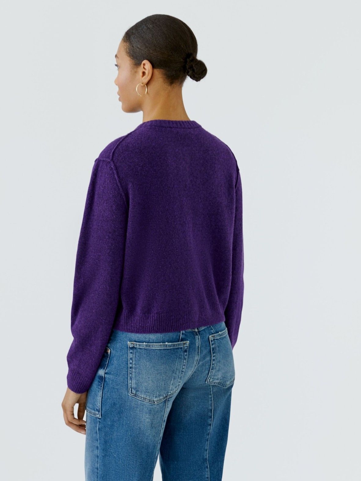 OUI - VEST - Paars