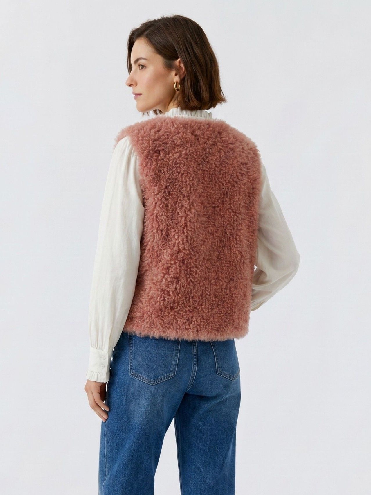 OUI - VEST - Roze