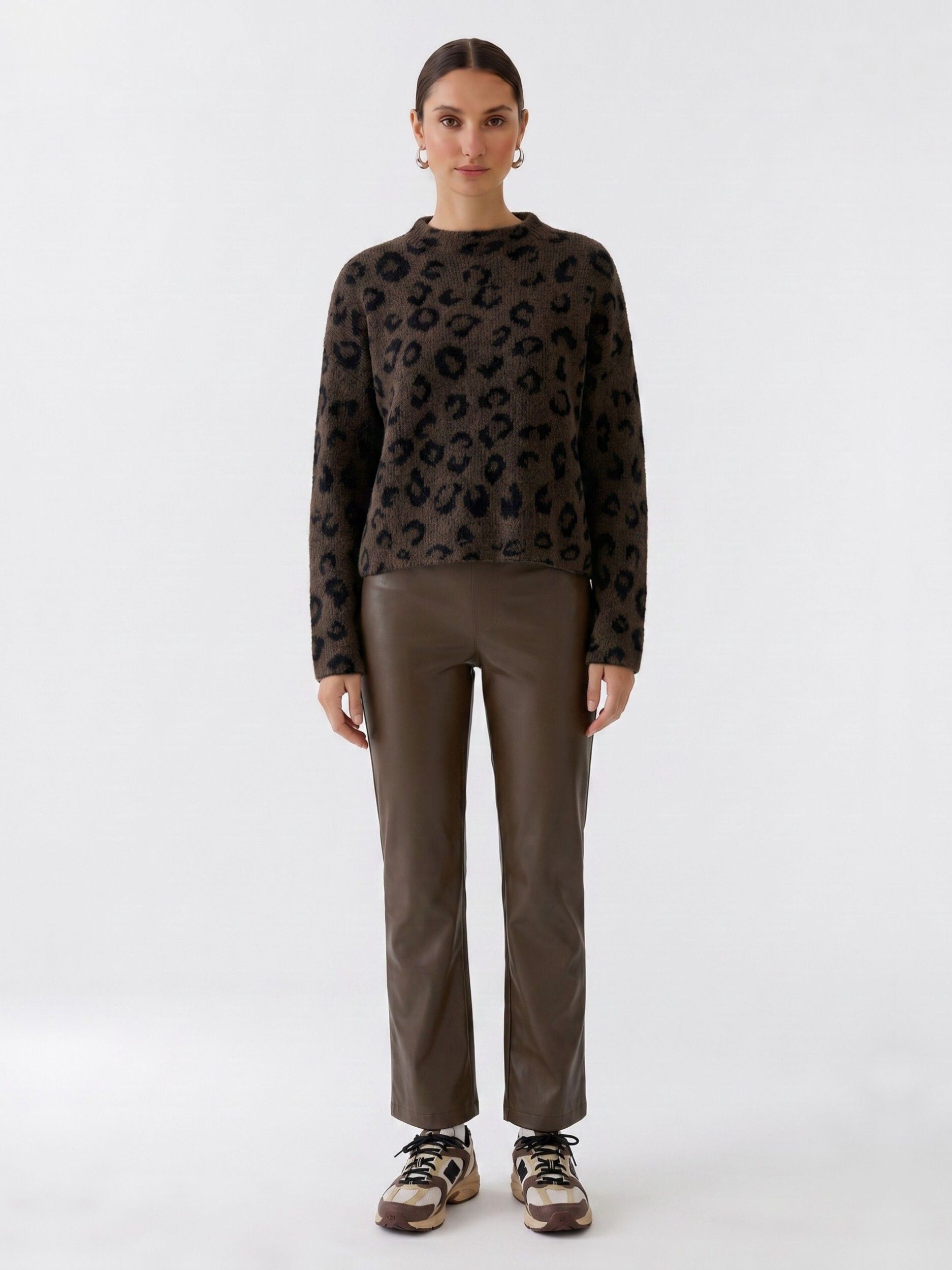 OUI - BROEK - Bruin