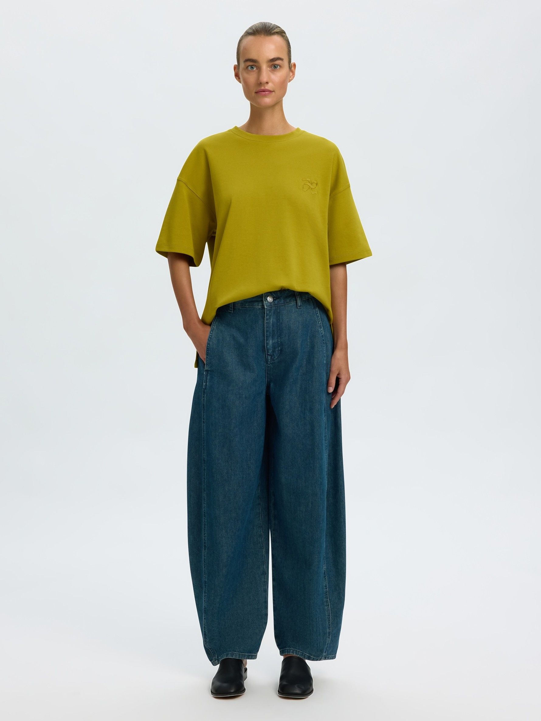 SELECTED FEMME - SHIRT - Groen