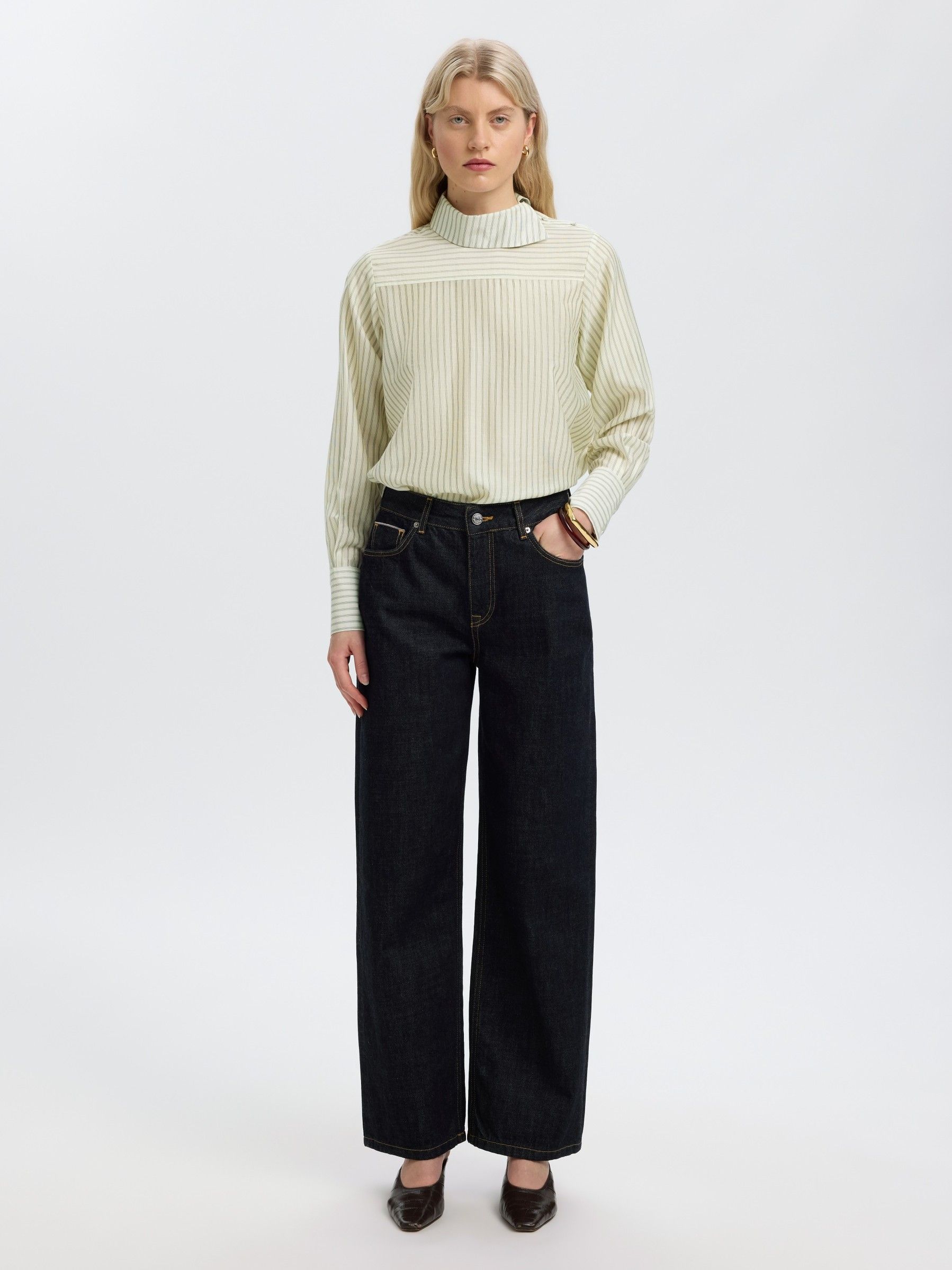 SELECTED FEMME - BLOUSE - Off white