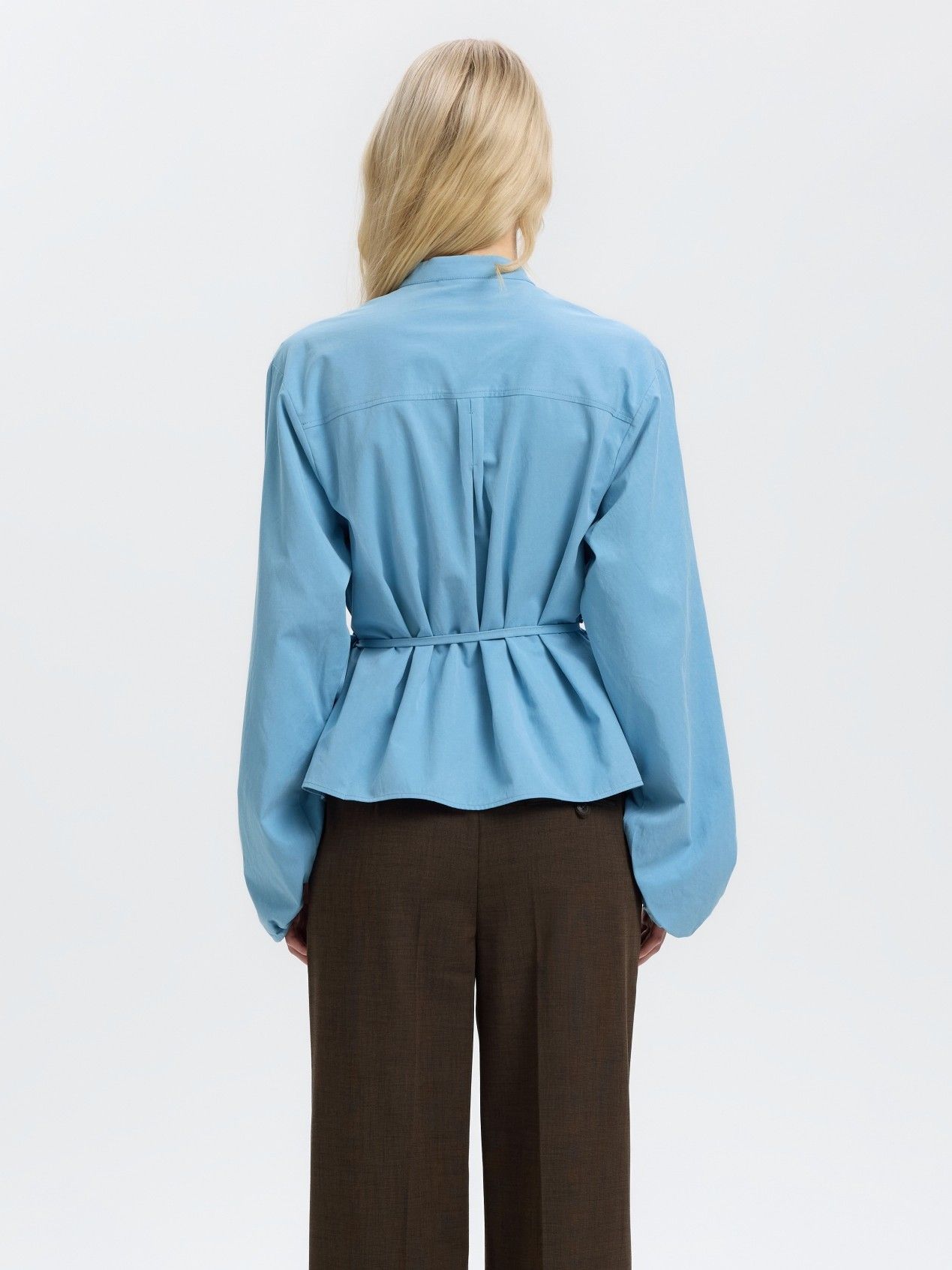 SELECTED FEMME - BLOUSE - Blauw