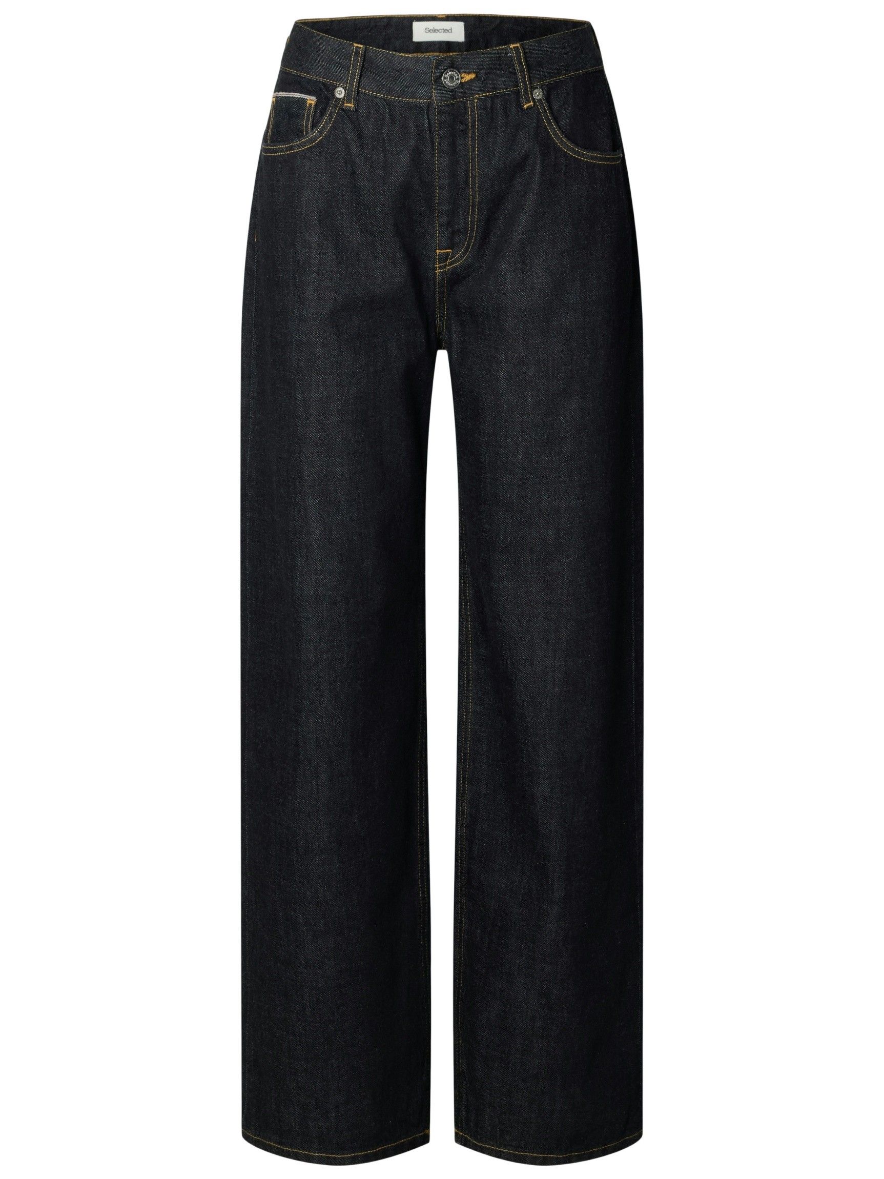 SELECTED FEMME - JEANS - Blauw