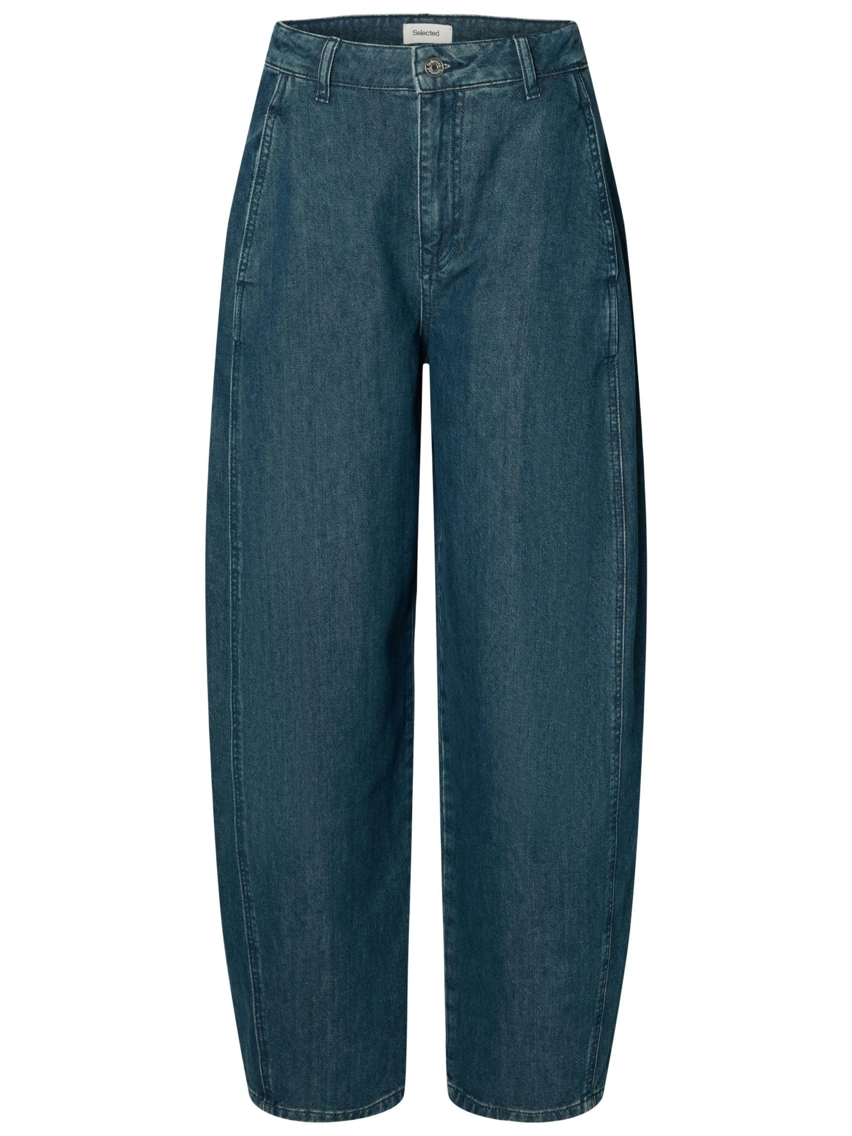 SELECTED FEMME - JEANS - Blauw