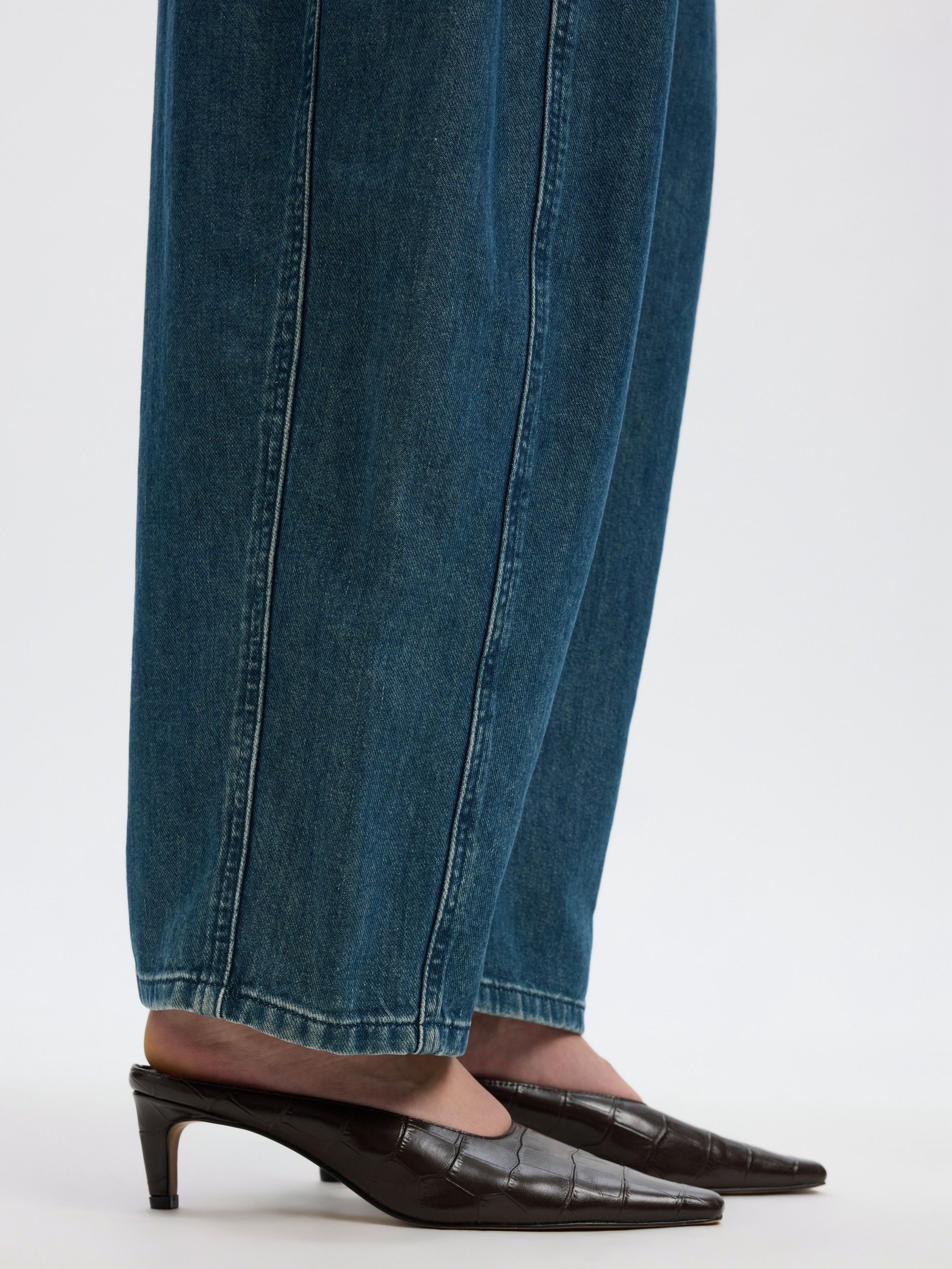 SELECTED FEMME - JEANS - Blauw