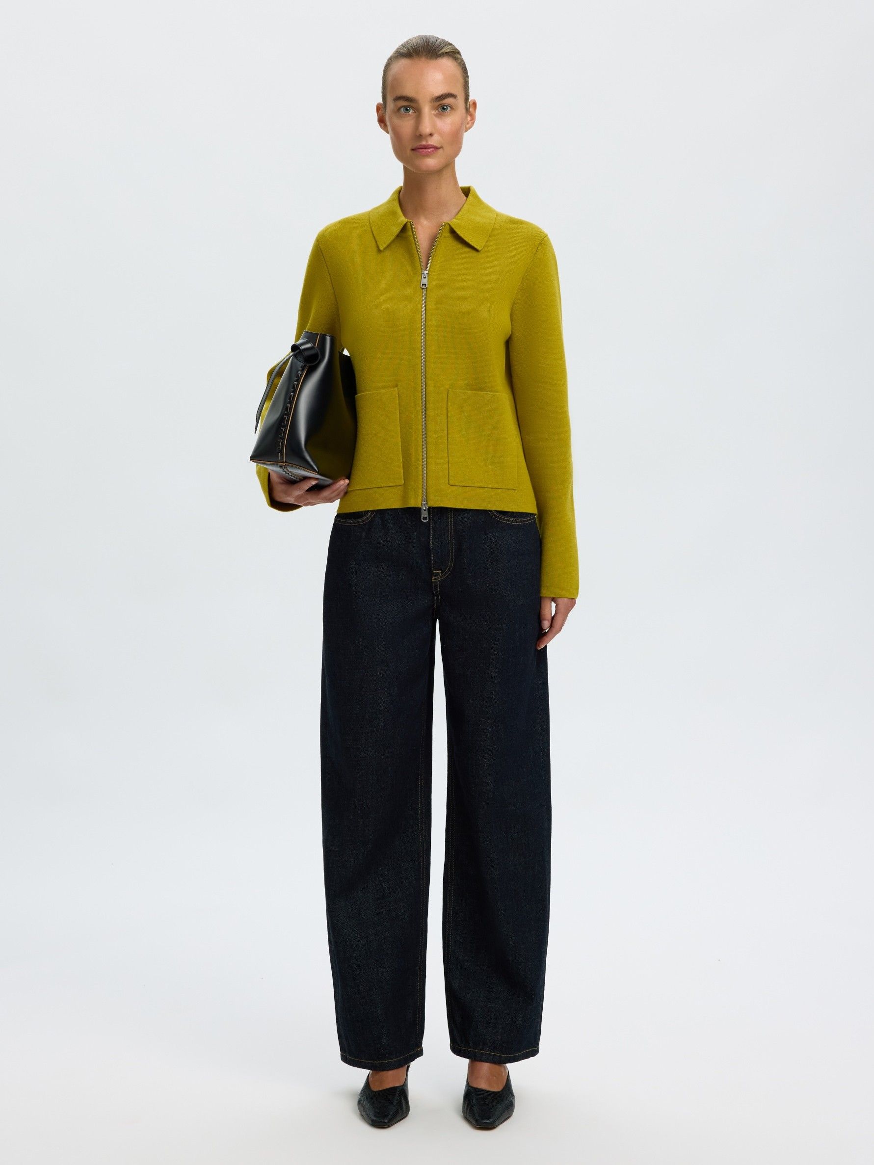 SELECTED FEMME - VEST - Groen