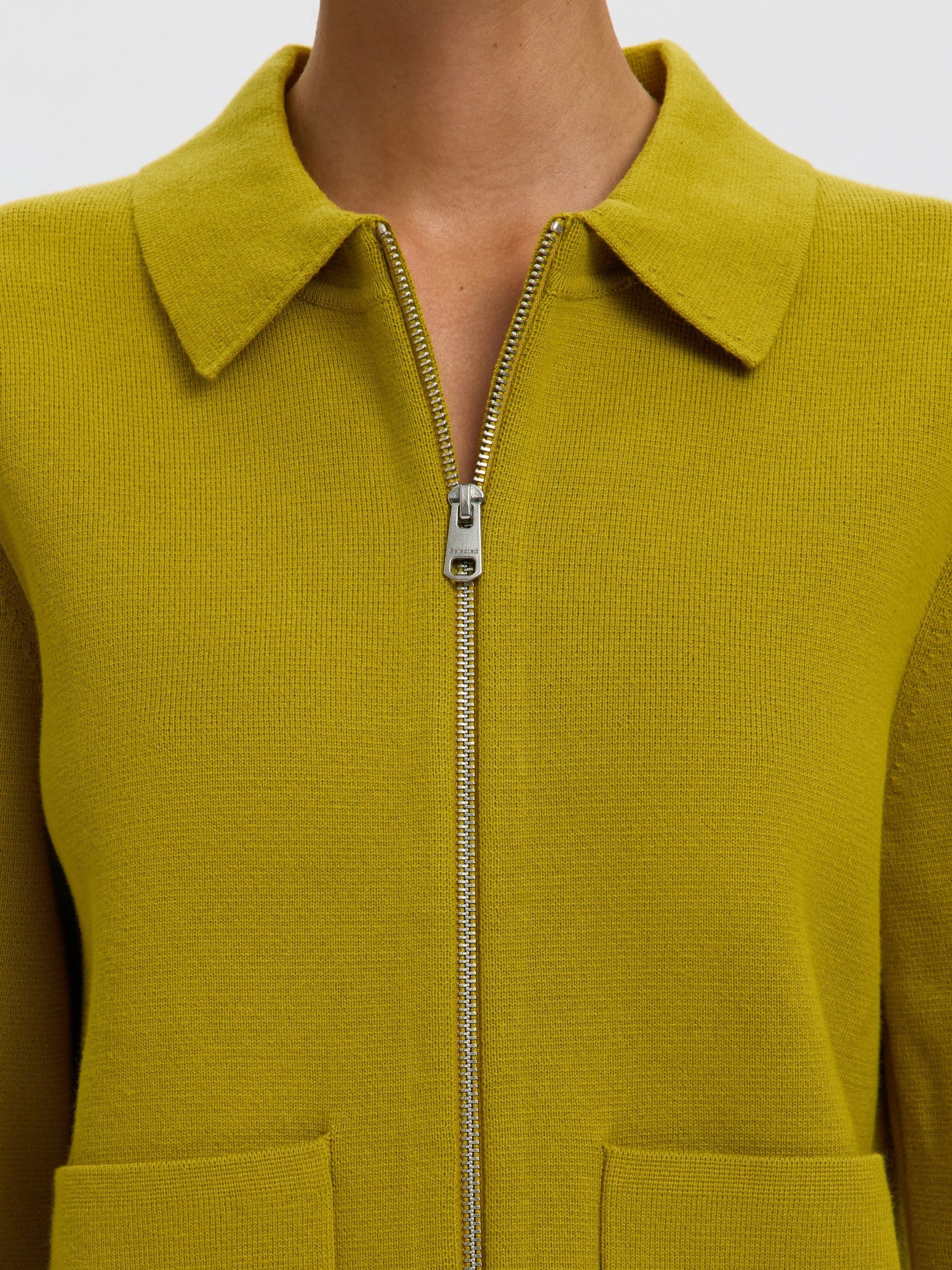 SELECTED FEMME - VEST - Groen