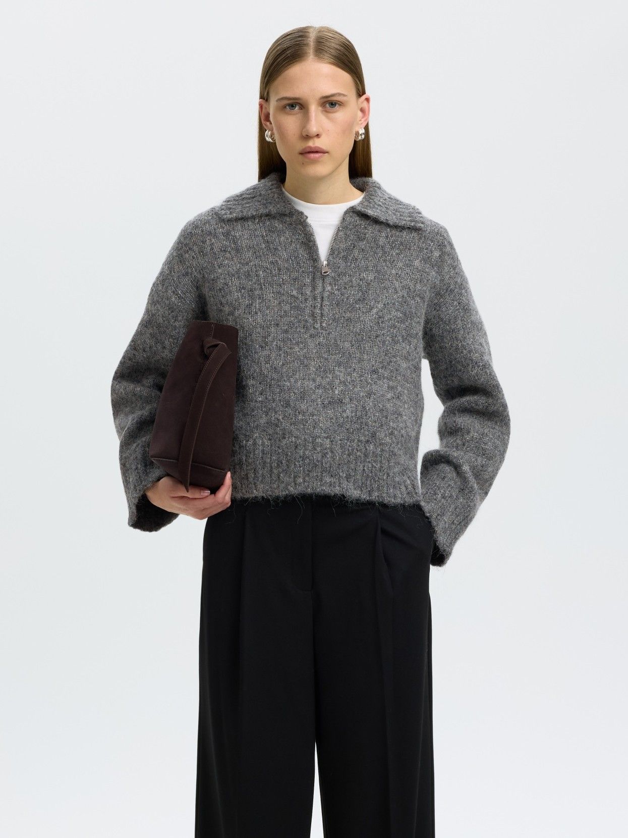 SELECTED FEMME - TRUI - Grijs