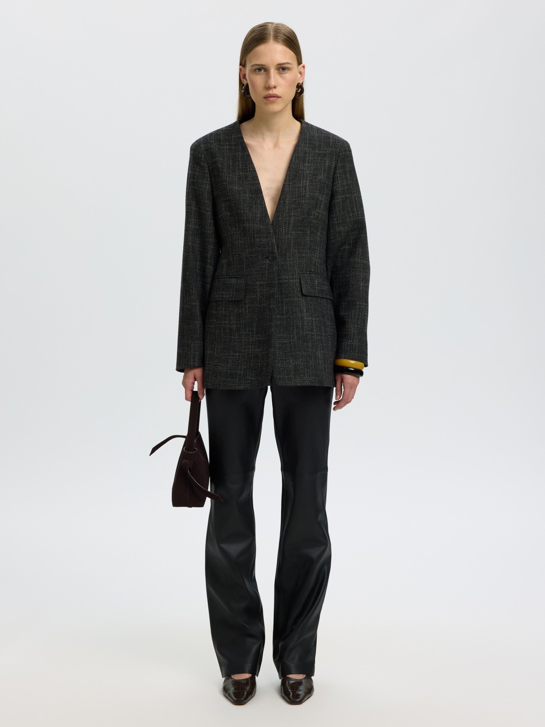 SELECTED FEMME - BLAZER - Grijs