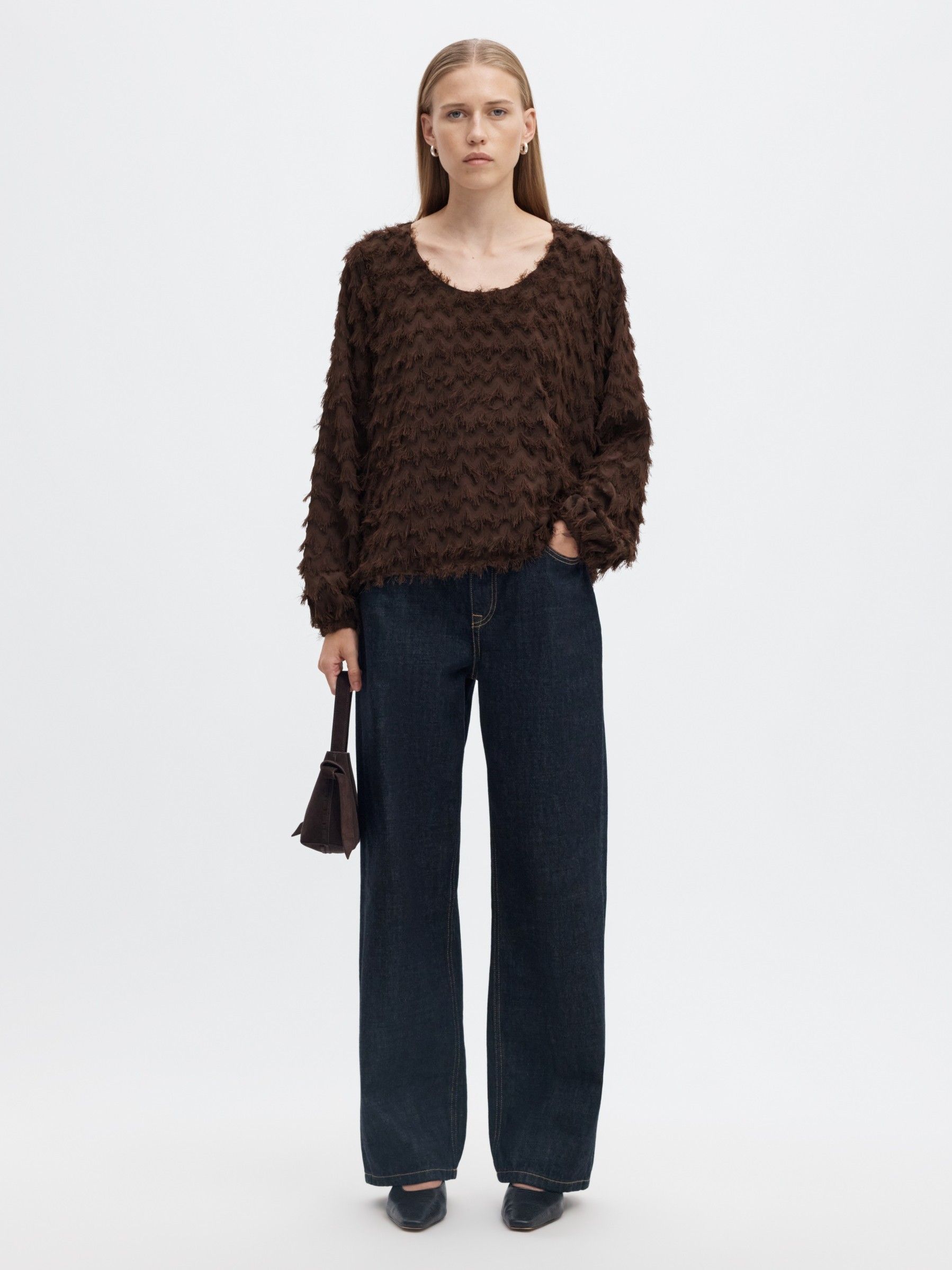 SELECTED FEMME - BLOUSE - Bruin