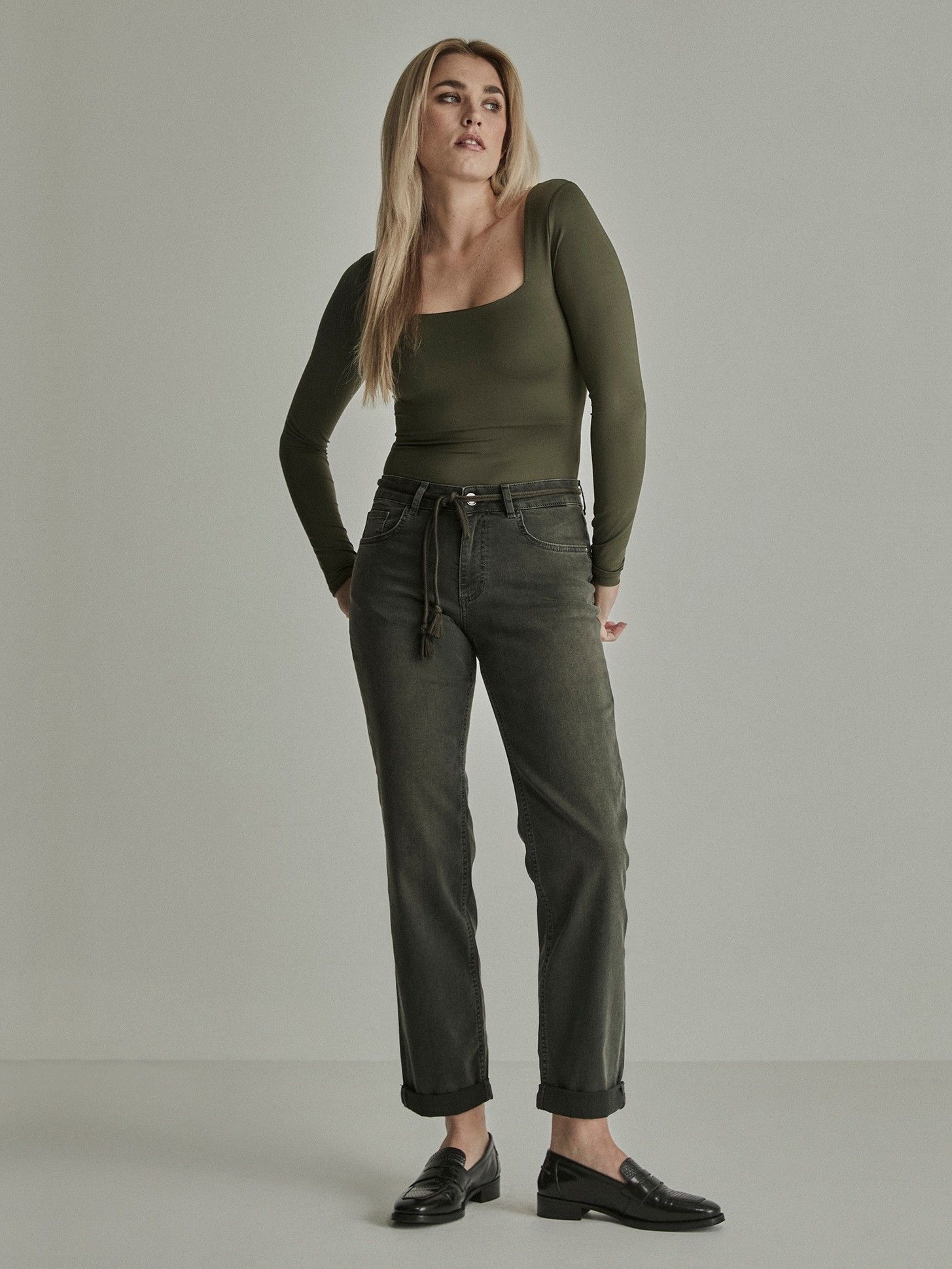 PARA MI - JEANS - Groen
