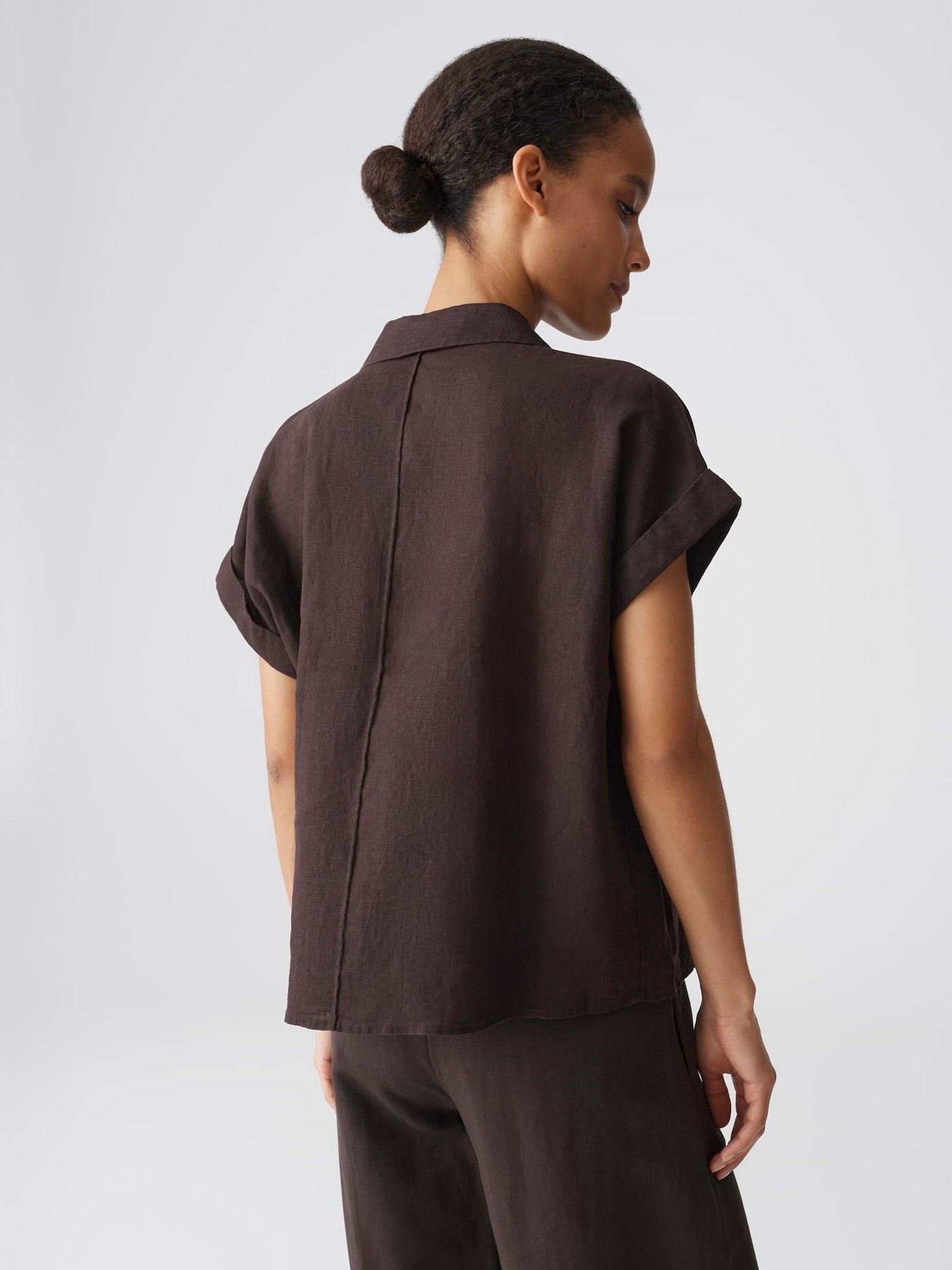 OPUS - BLOUSE - Bruin