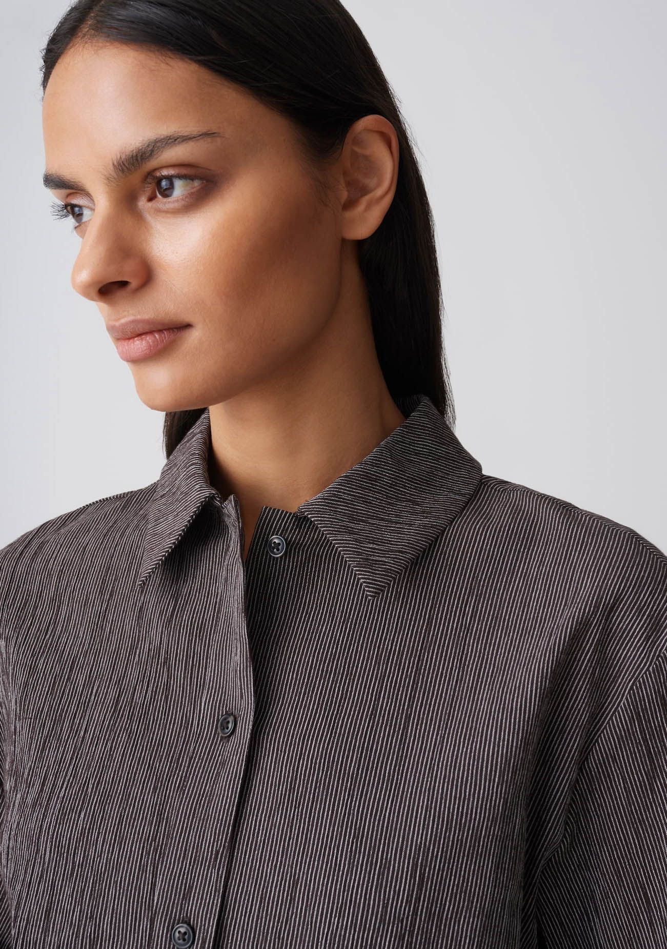 OPUS - BLOUSE - Bruin