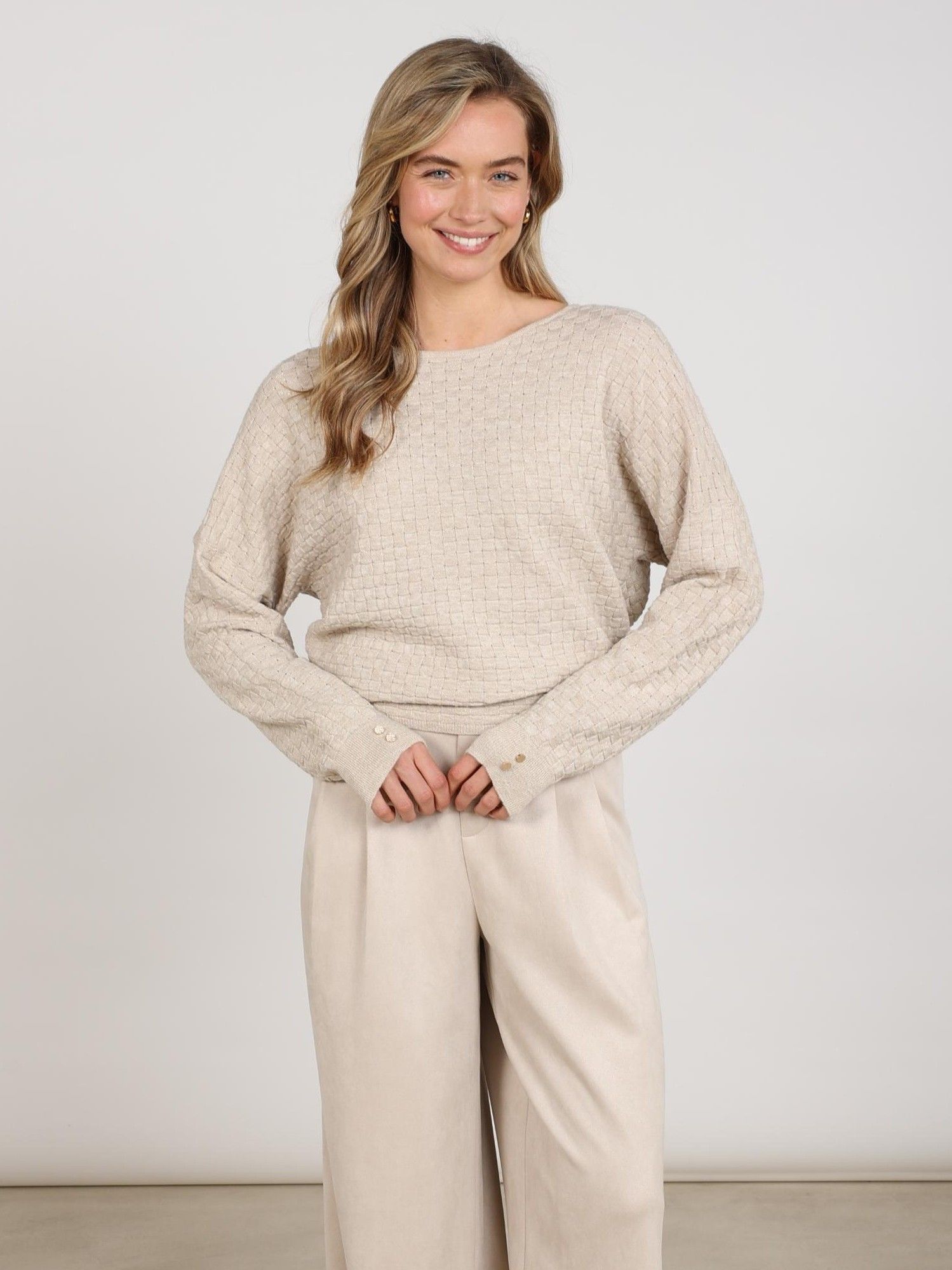 NUKUS - SHIRT - Beige