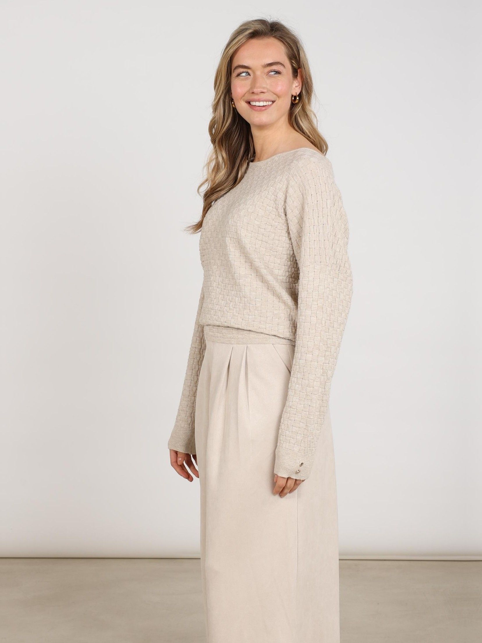 NUKUS - SHIRT - Beige