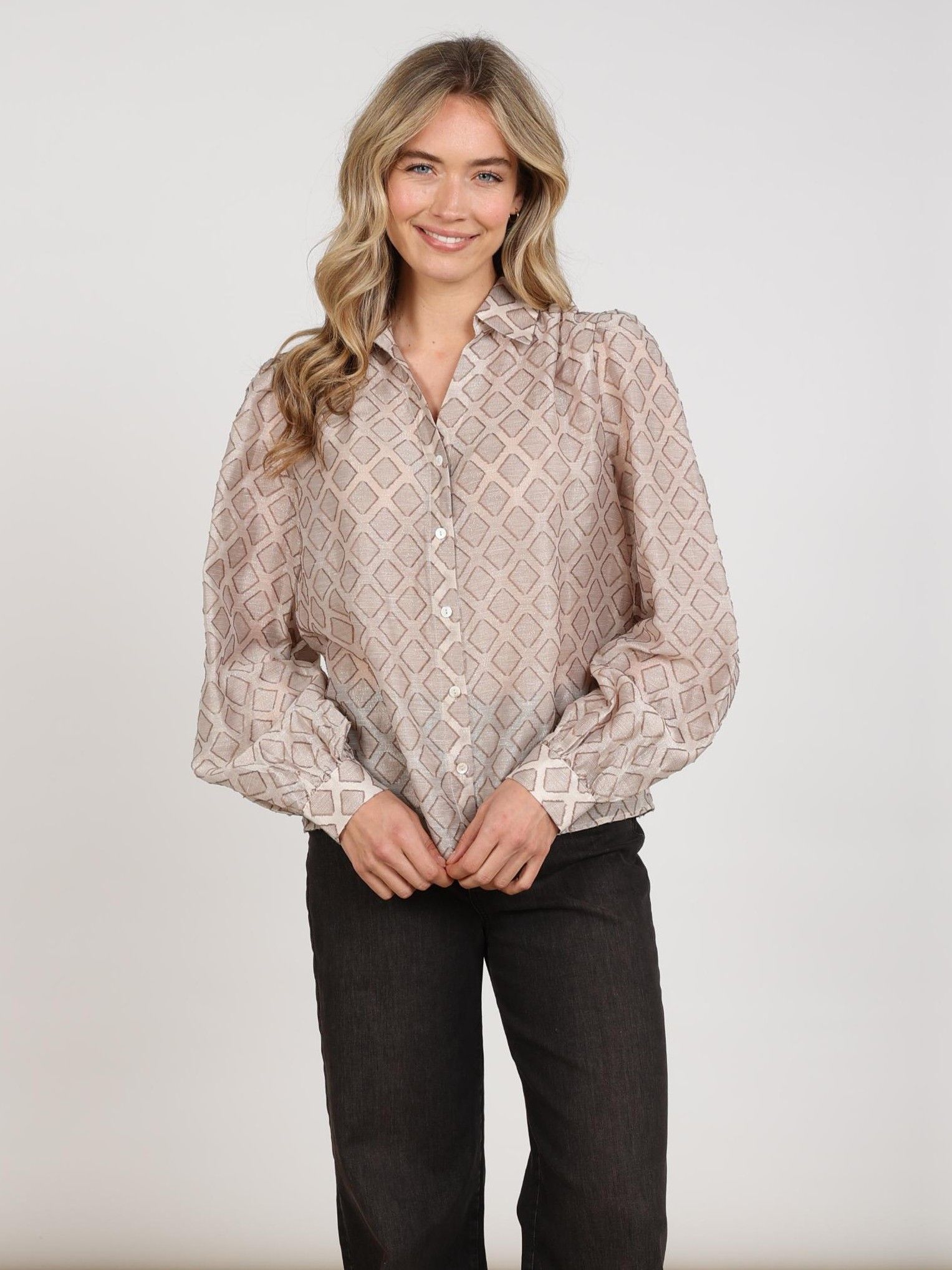 NUKUS - BLOUSE - Beige