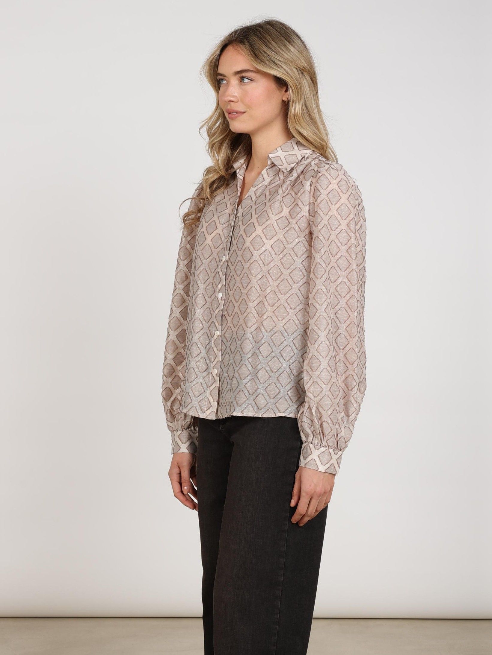 NUKUS - BLOUSE - Beige