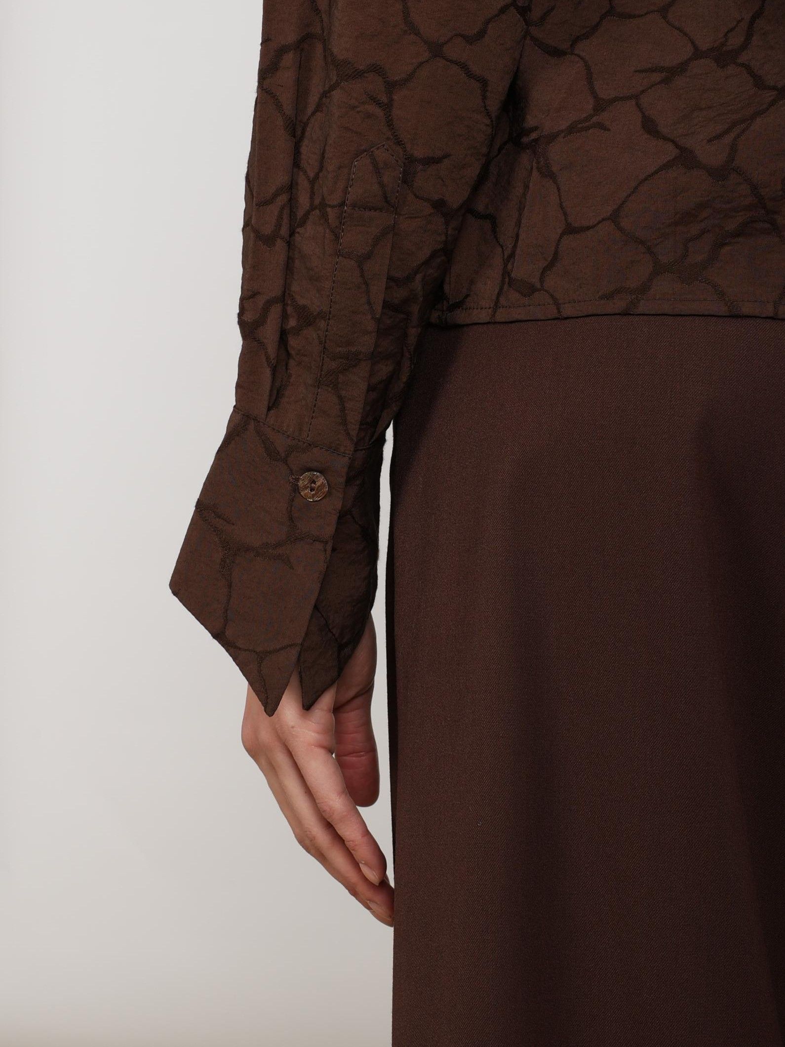 NUKUS - BLOUSE - Bruin