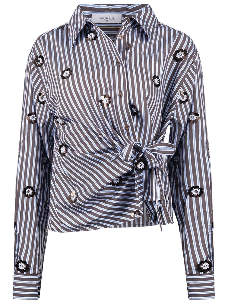 NUKUS - BLOUSE - Bruin