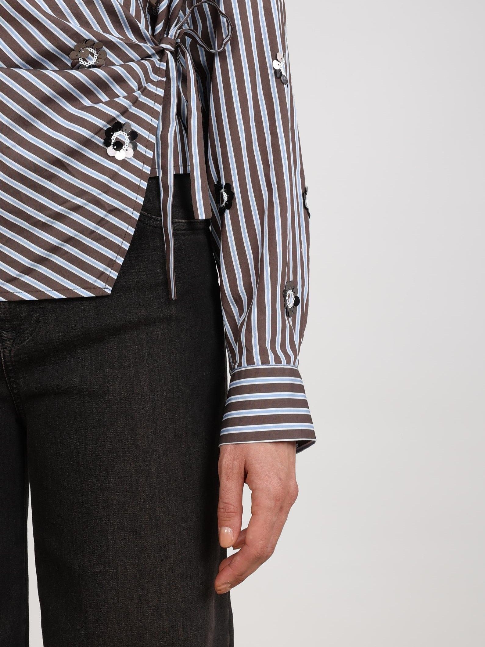 NUKUS - BLOUSE - Bruin
