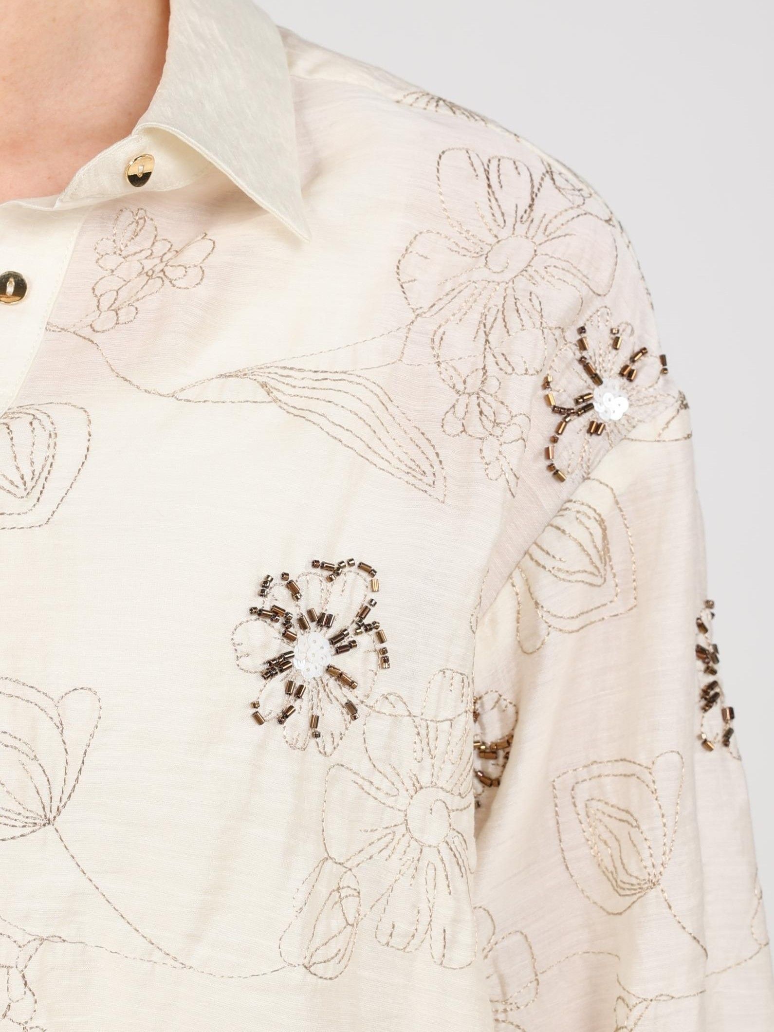 NUKUS - BLOUSE - Off white