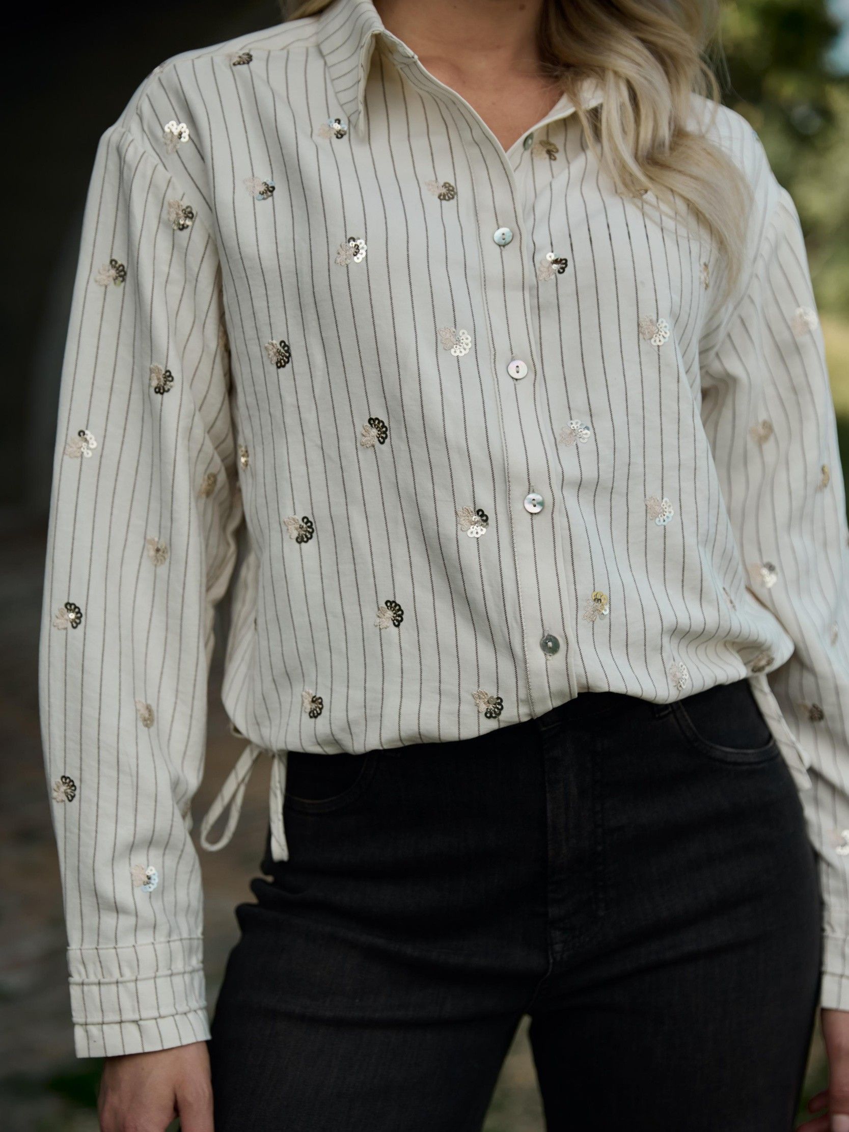 NUKUS - BLOUSE - Off white