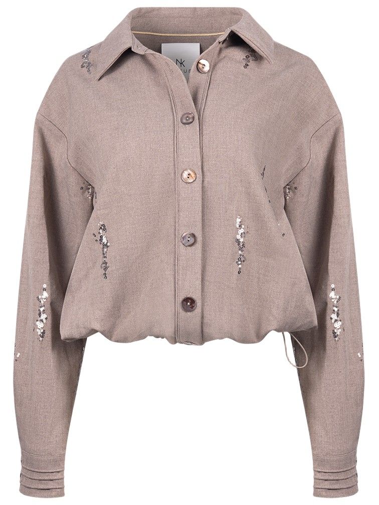 NUKUS - BLOUSE - Bruin