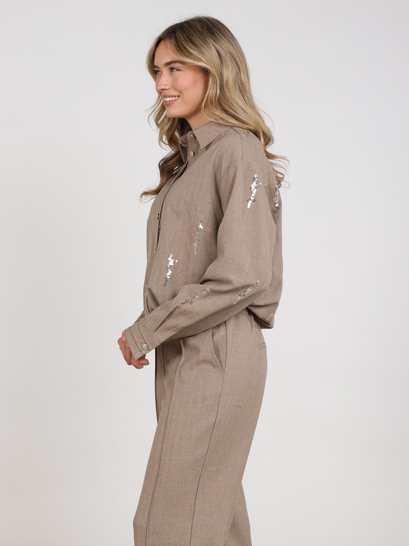 NUKUS - BLOUSE - Bruin